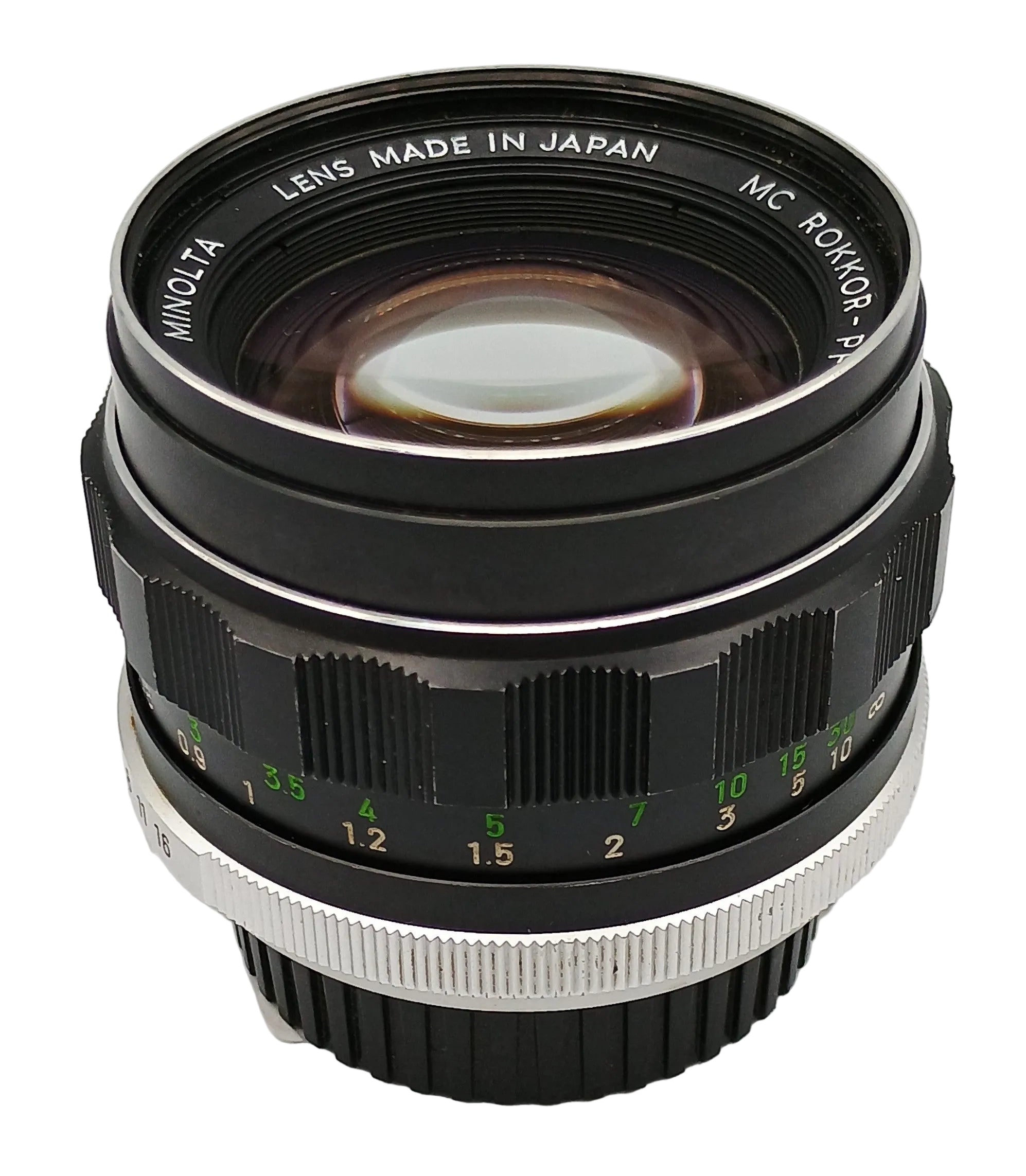 Used Minolta MD 58mm f1.4 MC Rokkor-PF Manual Focus Lens