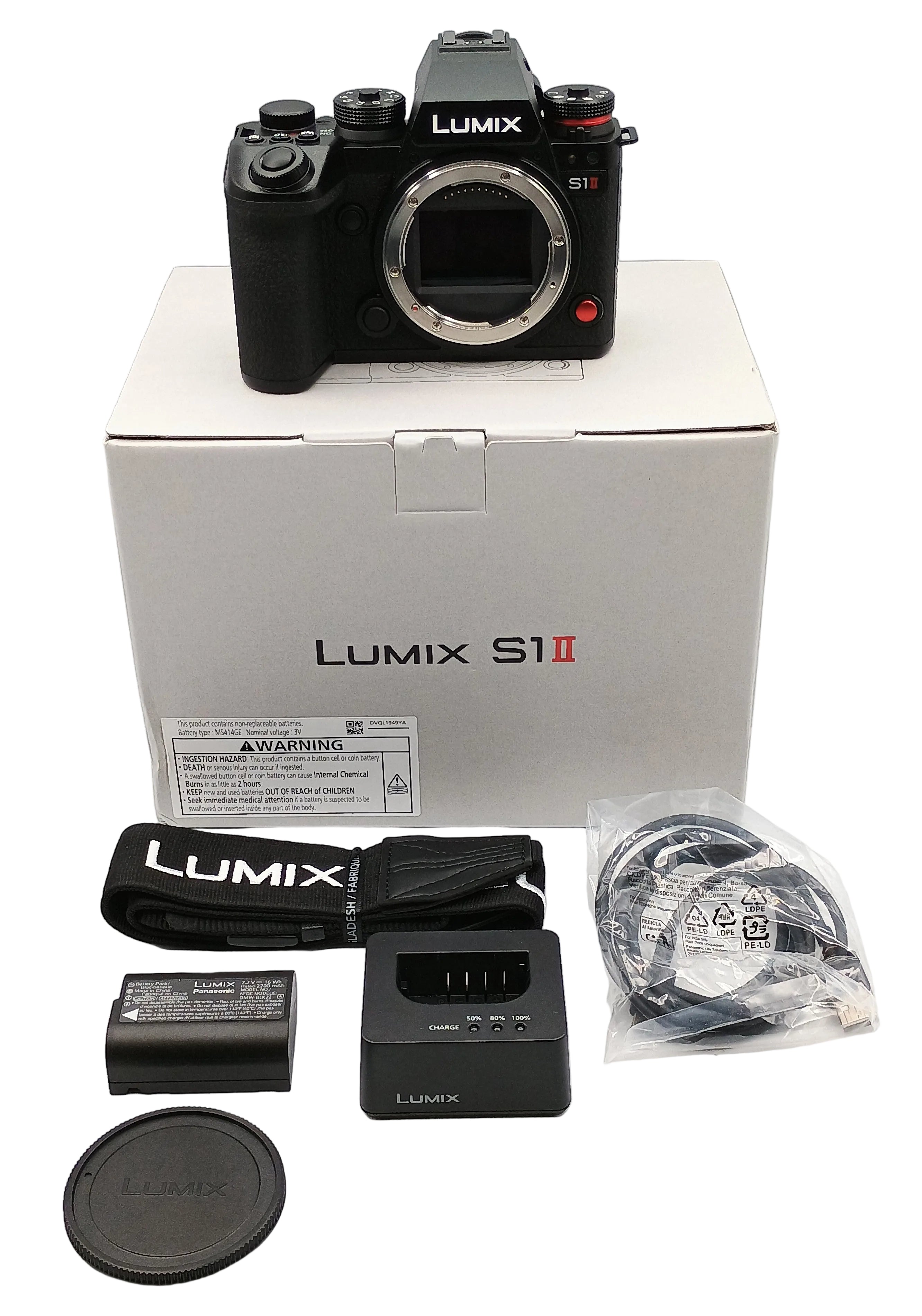 USED Panasonic LUMIX S1 II Mirrorless Camera Body