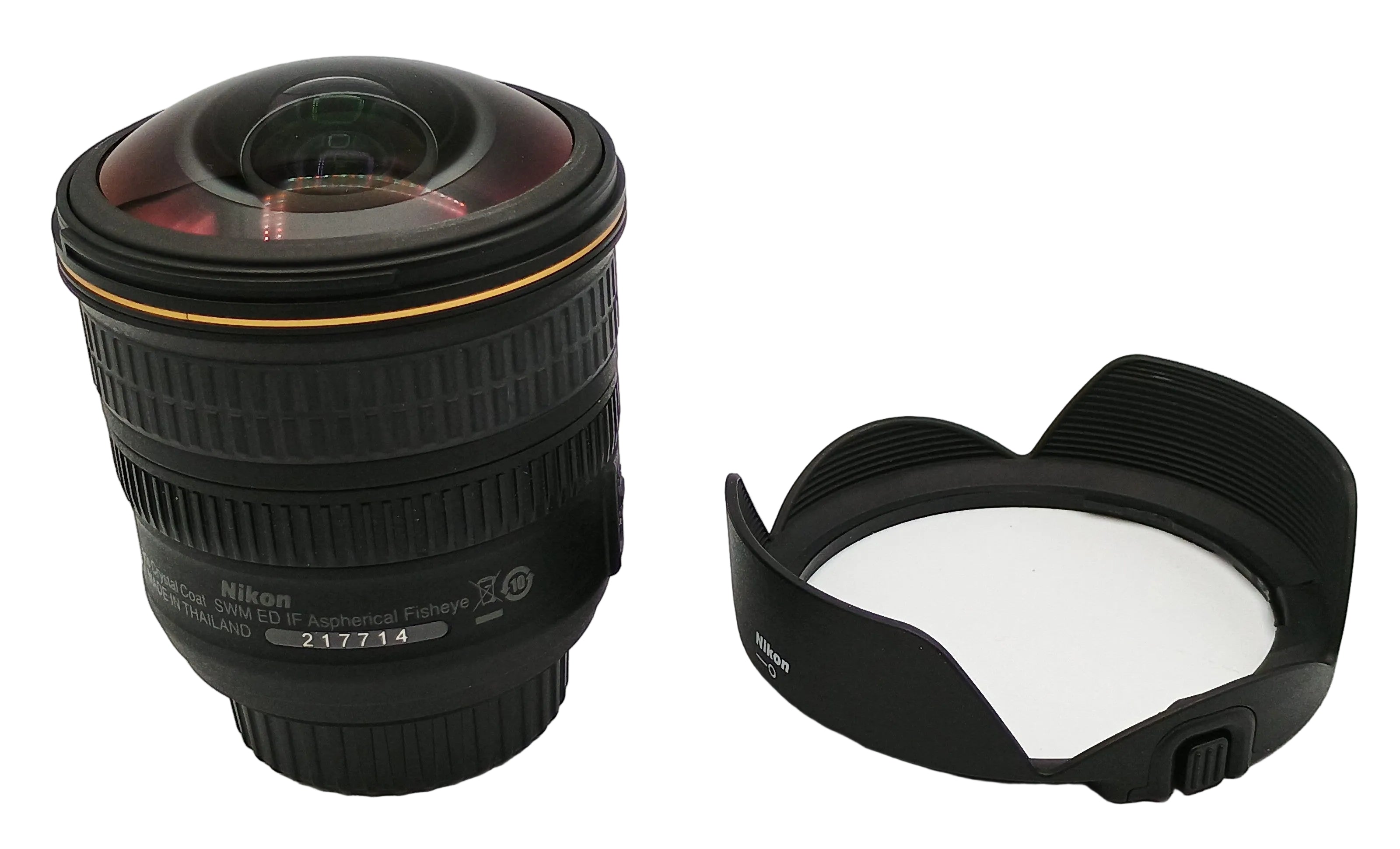 Used Nikon 8-15mm F3.5-4.5E ED Fisheye  Nikkor Lens