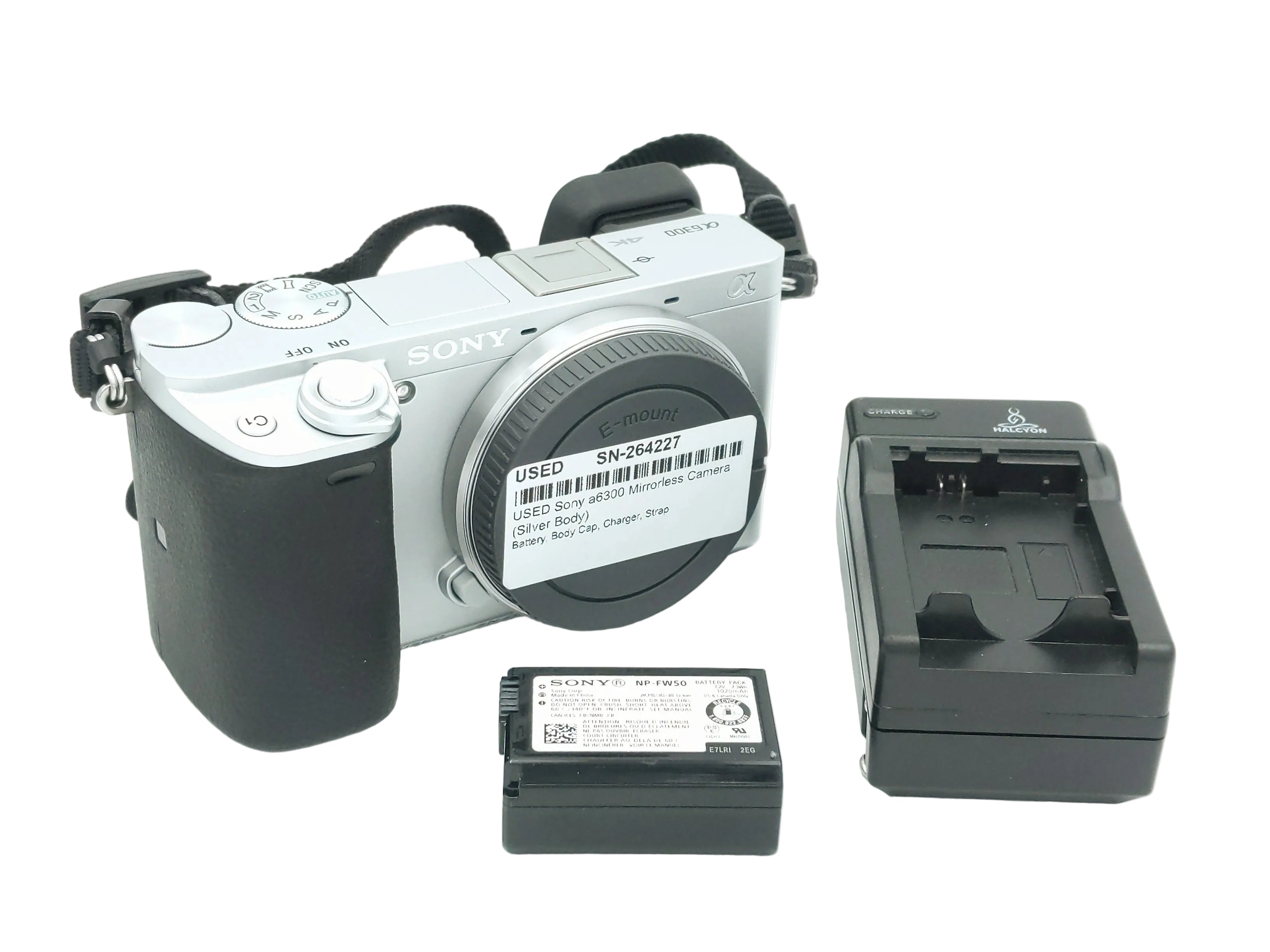 USED Sony a6300 Mirrorless Camera (Silver Body)