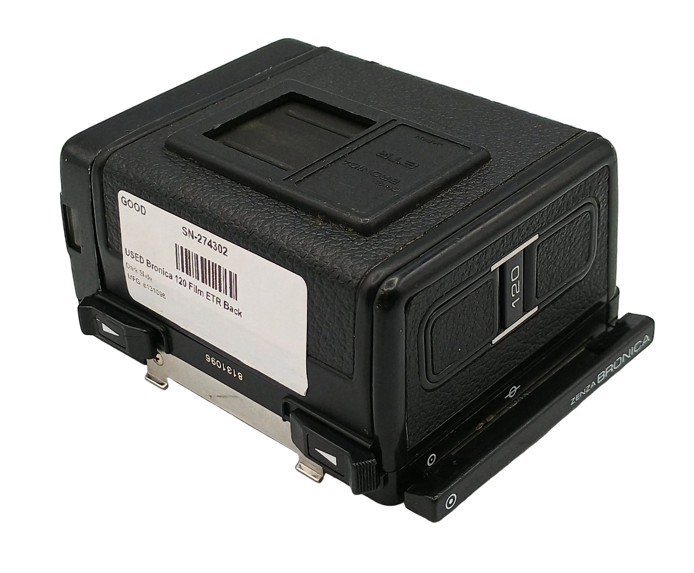 USED Bronica 120 Film ETR Back