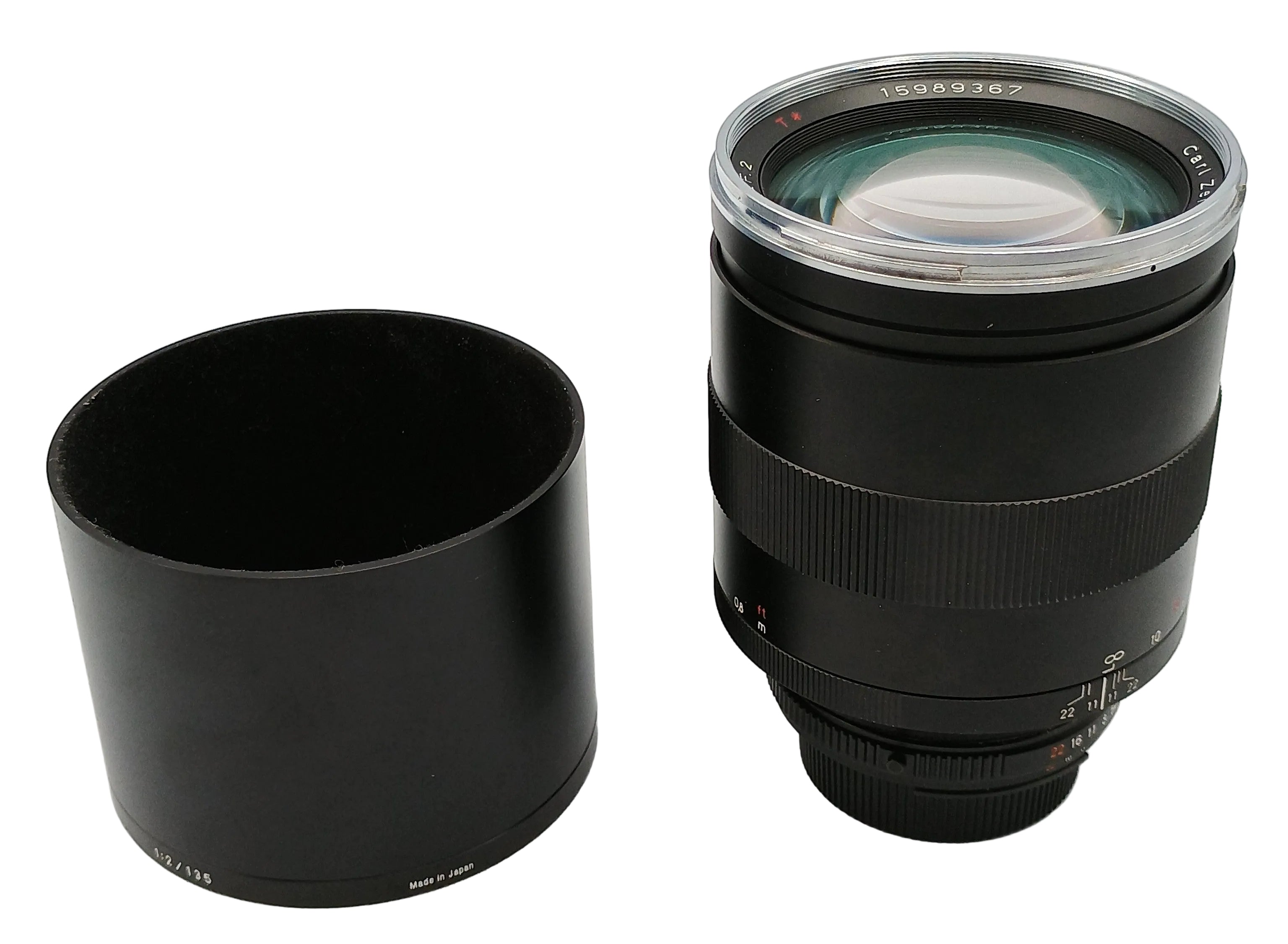 Used Zeiss 135mm F2 T* APO Sonnar for Nikon F-Mount