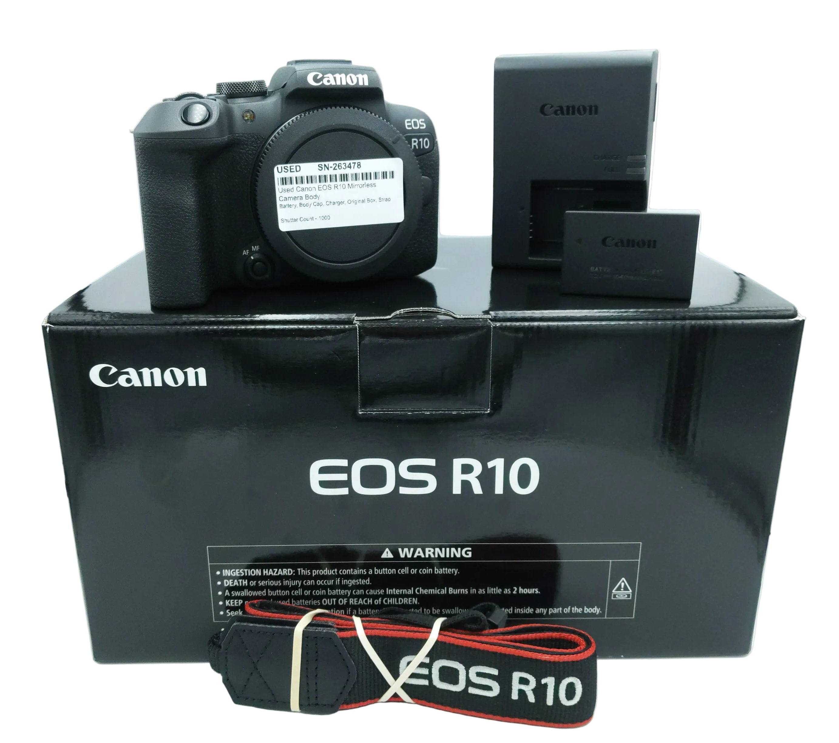 Used Canon EOS R10 Mirrorless Camera Body