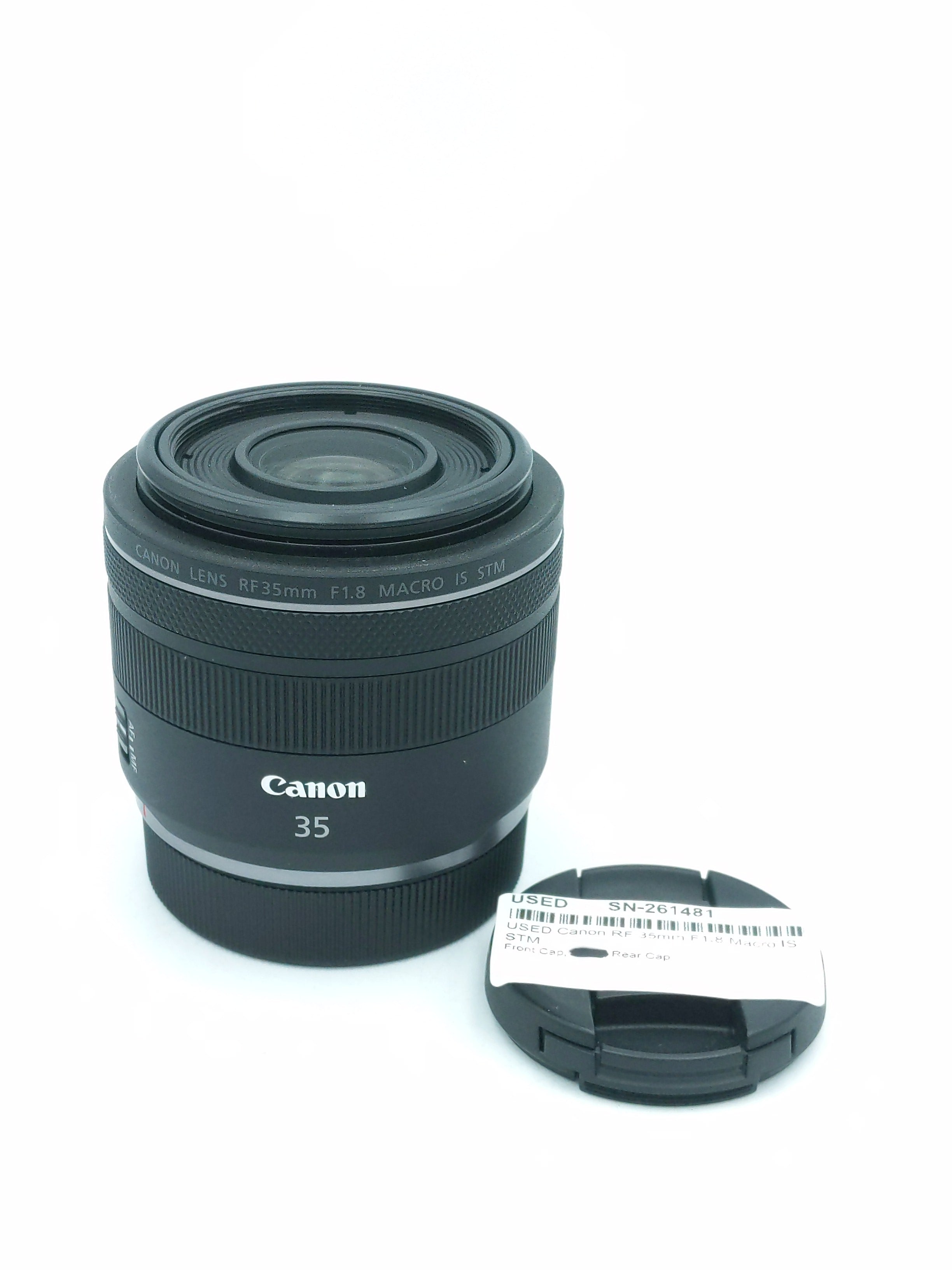 USED Canon RF 35mm F1.8 Macro IS STM