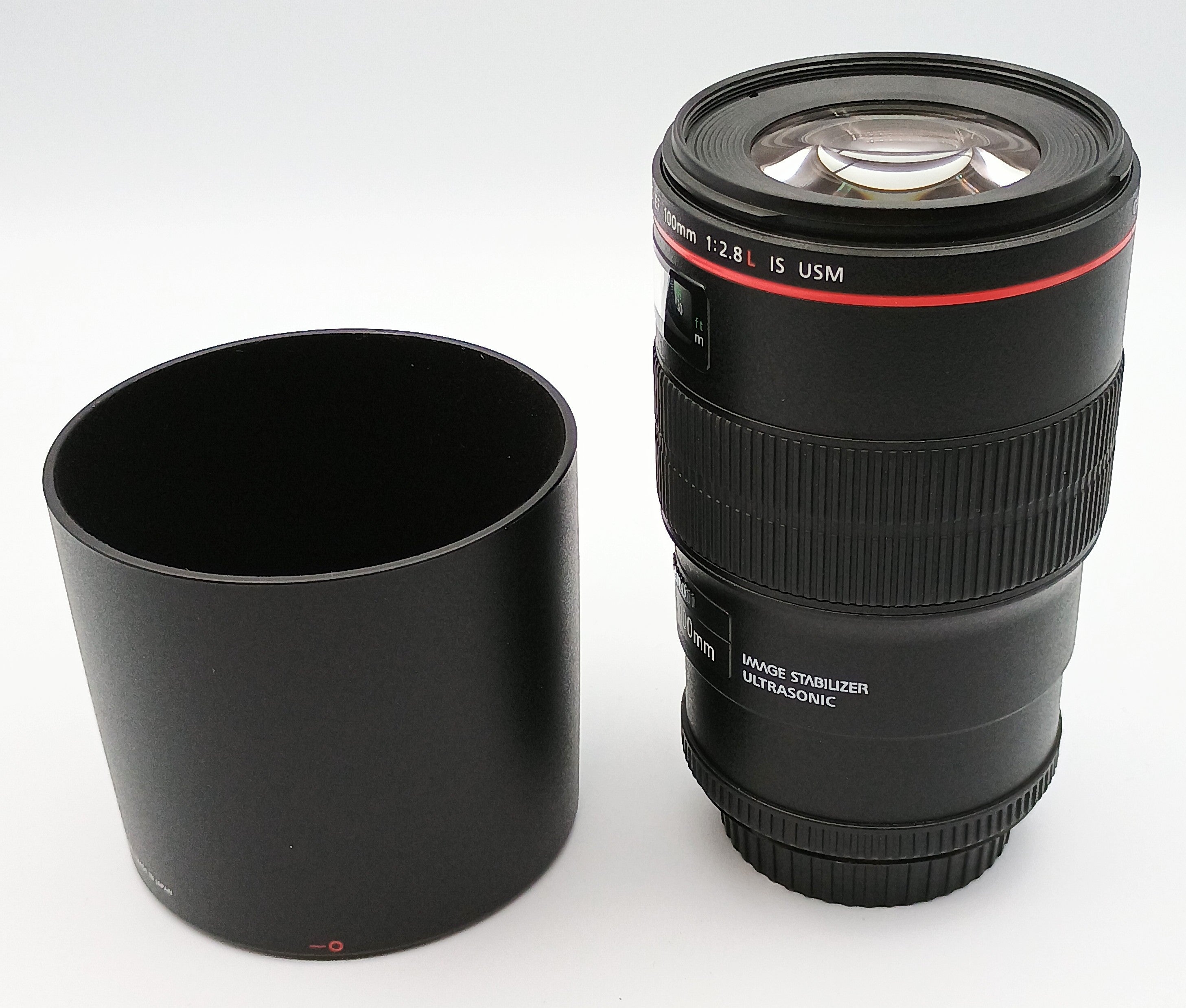 USED Canon 100mm F2.8 L IS USM Macro Lens