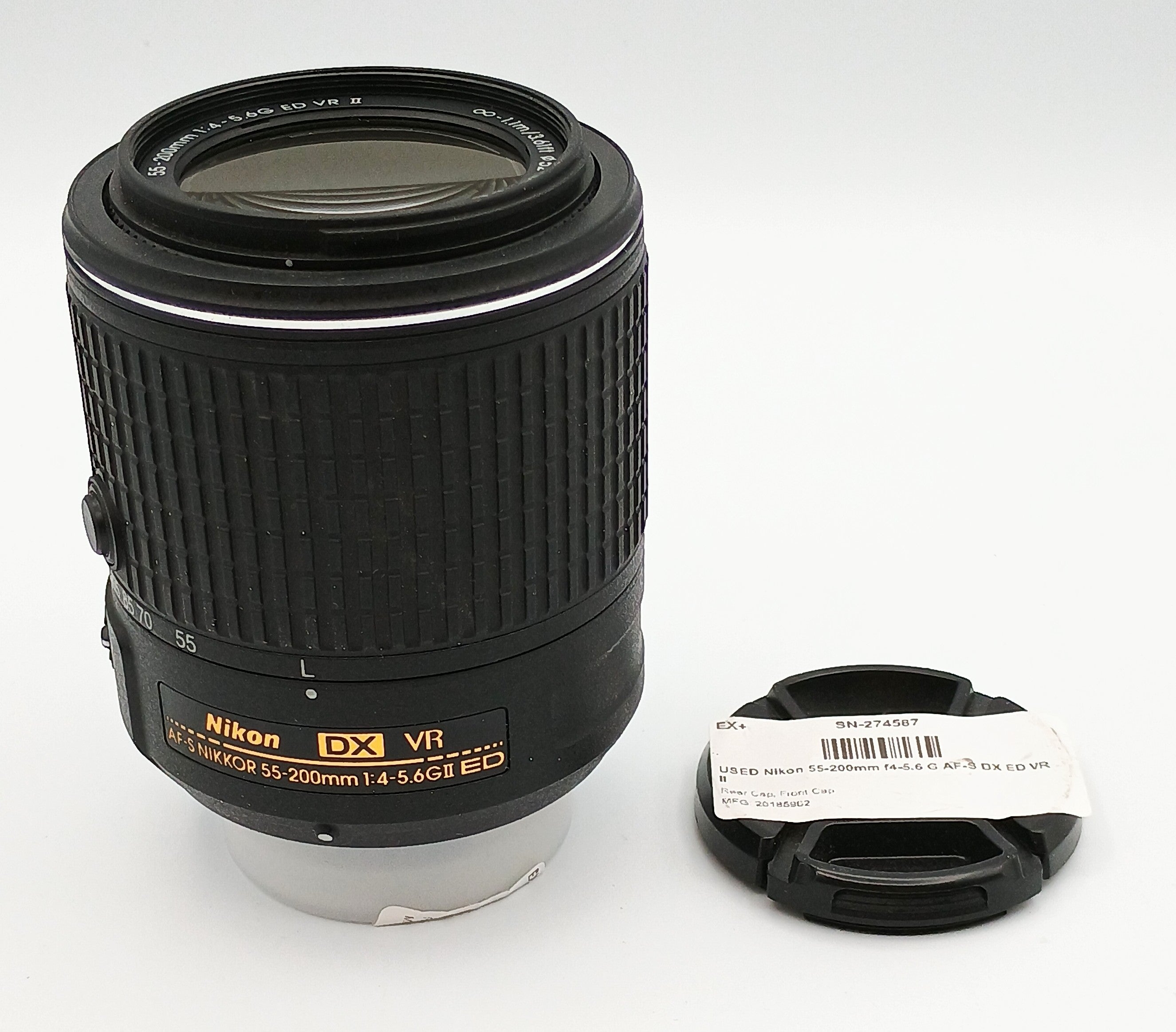 USED Nikon 55-200mm f4-5.6 G AF-S DX ED VR II