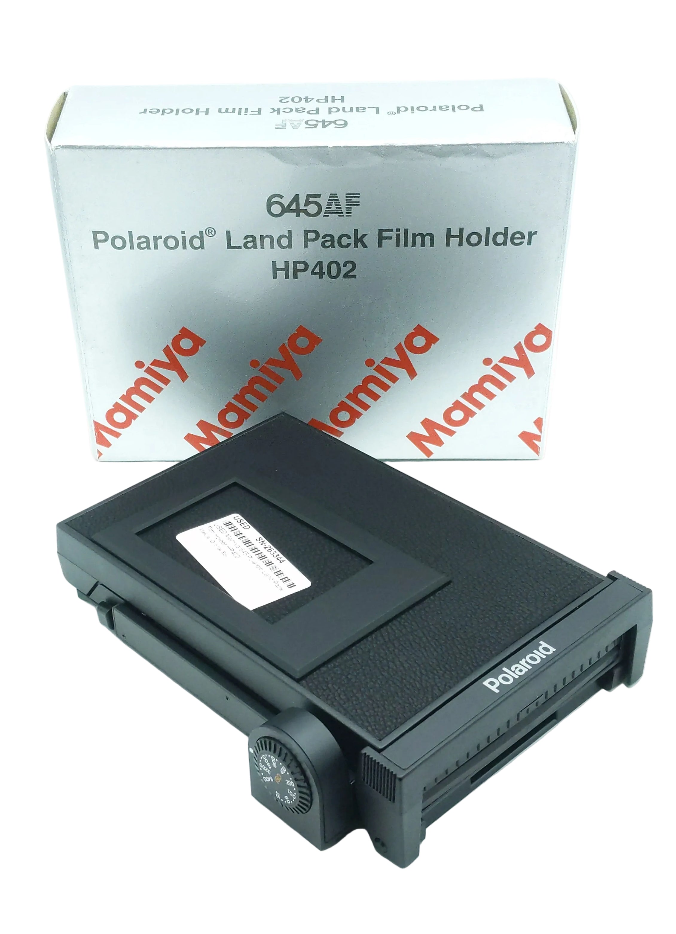 USED Mamiya 645 Polaroid Land Pack Film Holder HP402