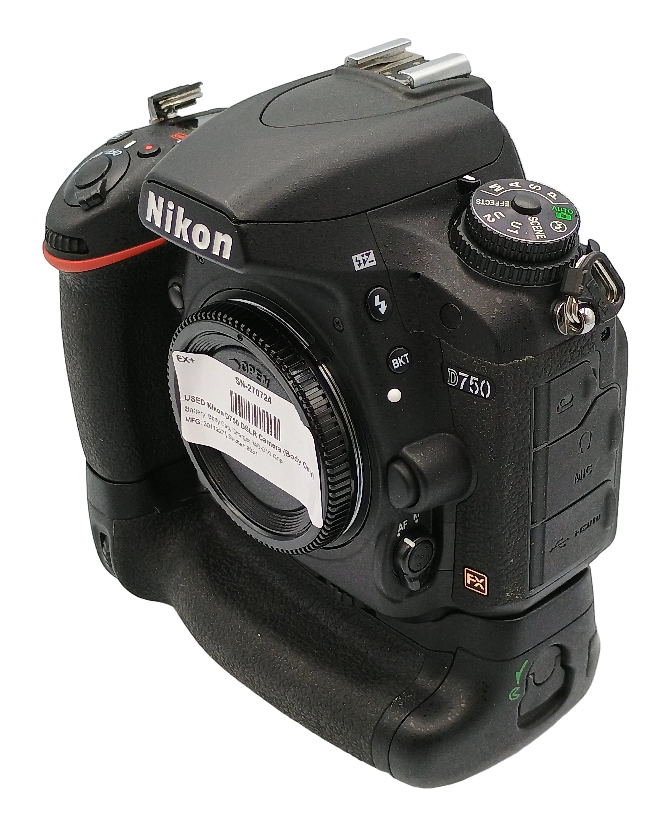 USED Nikon D750 DSLR Camera (Body Only)