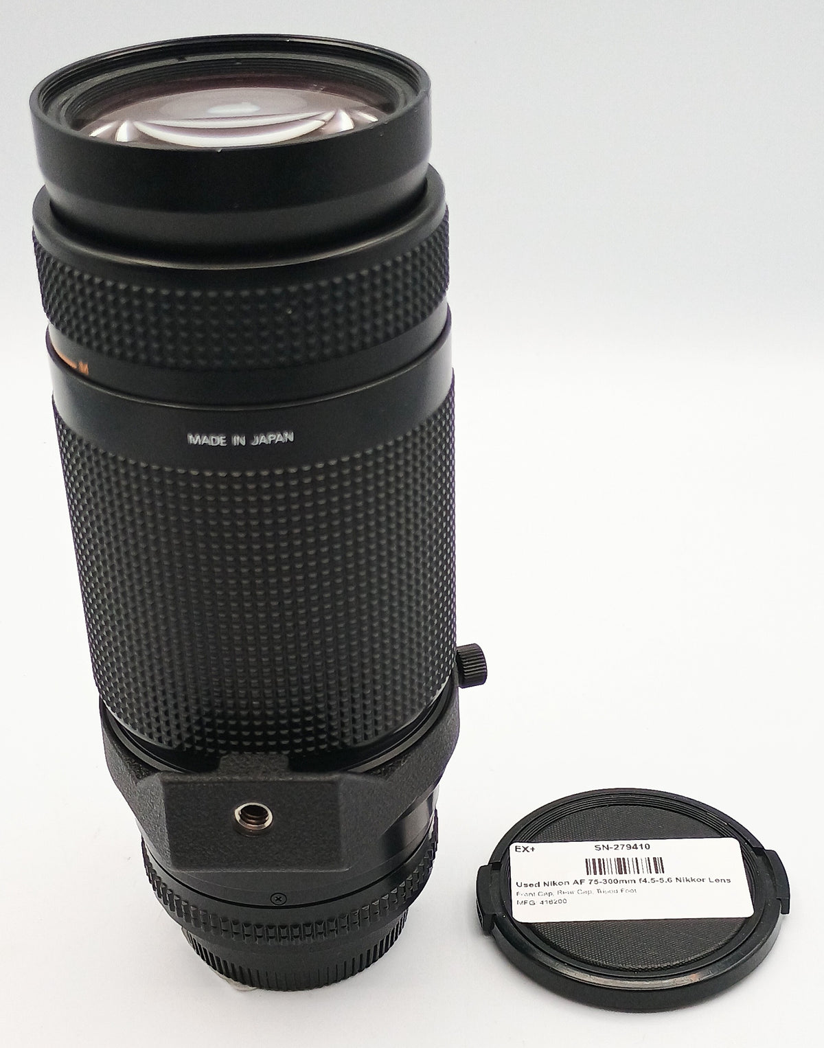 Used Nikon AF 75-300mm f4.5-5.6 Nikkor Lens