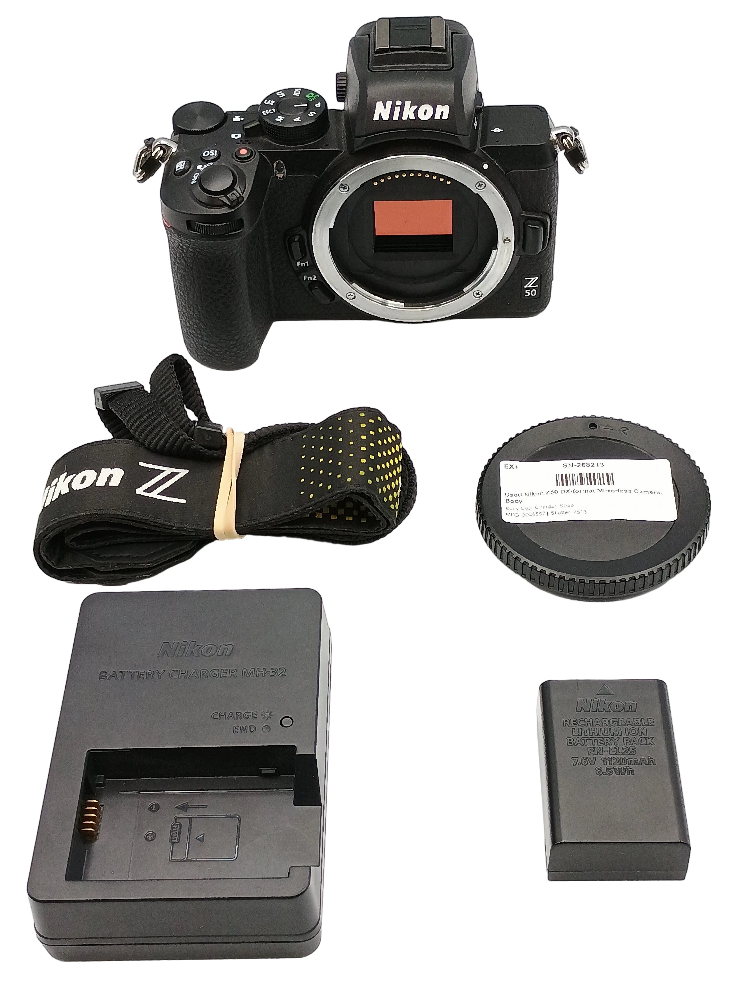 Used Nikon Z50 DX-format Mirrorless Camera  Body