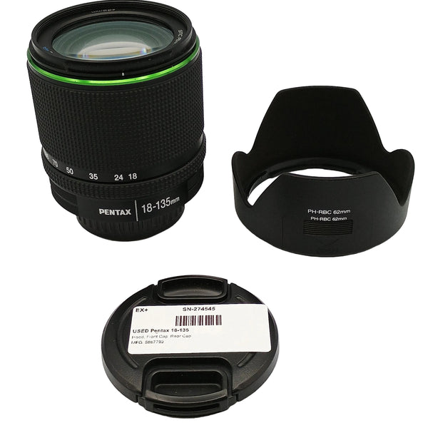 USED Pentax DA 18-135mm F3.5-5.6 ED AL DC WR Lens
