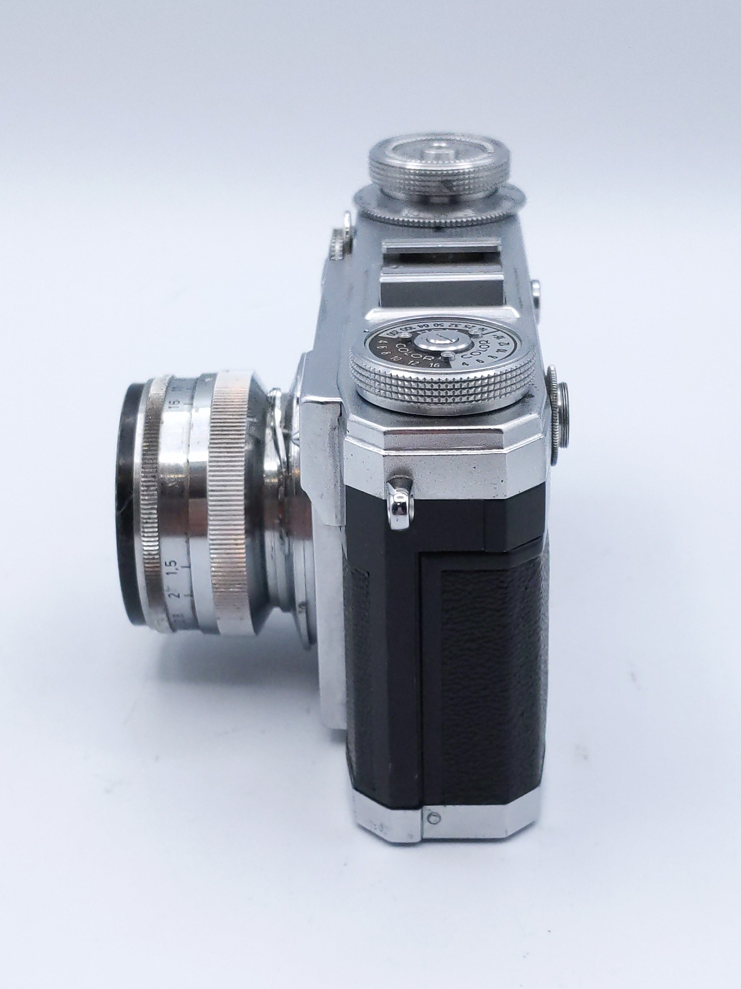 USED Contax IIa Zeiss Ikon W/ 50mm F1.5 Color Dial 35mm Film Camera [READ]