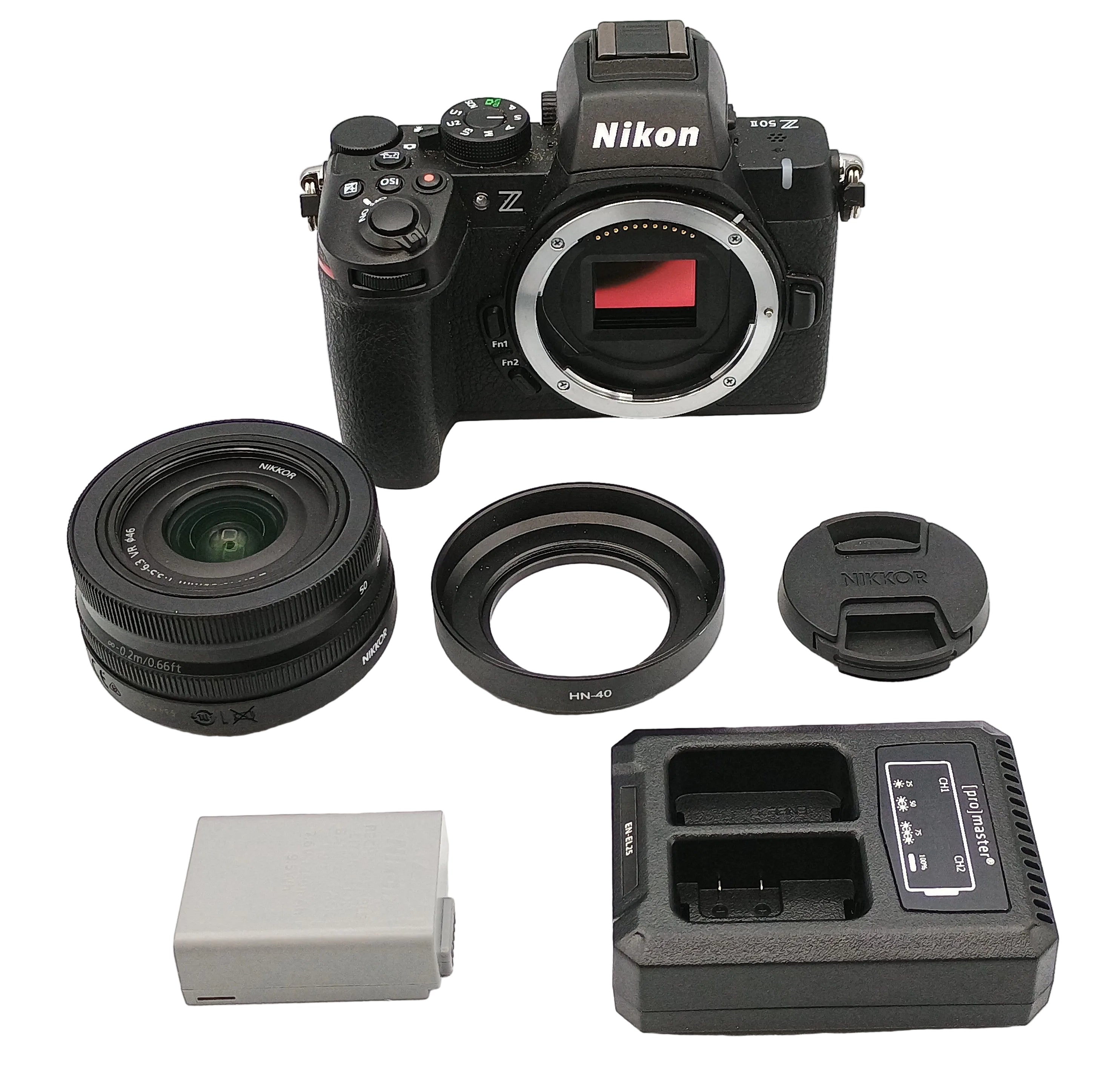 Used Nikon Z50 II Mirrorless Camera with 16-50mm Lens