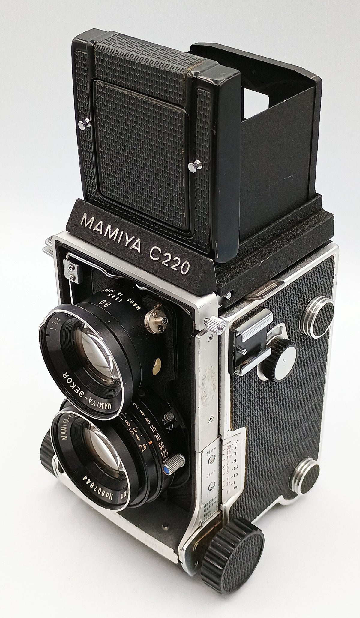 Used Mamiya C220 W/ 80mm F2.8 Lens