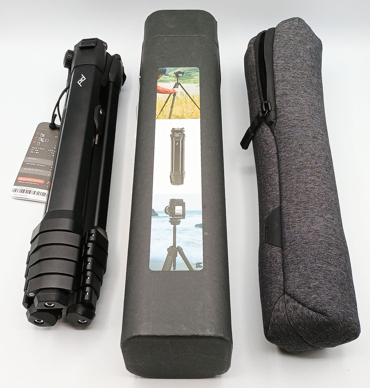 Used Peak Design Aluminum Alloy Travel Tripod