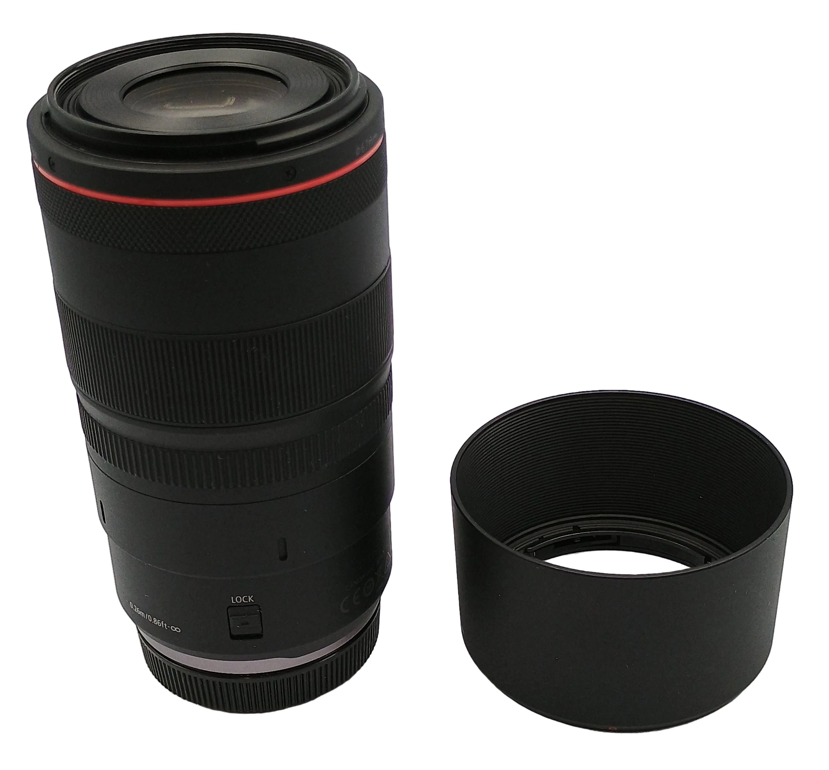 Used Canon RF 100mm F2.8 L MACRO IS USM Lens