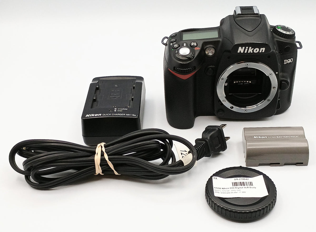 USED Nikon D90 Digital SLR Body