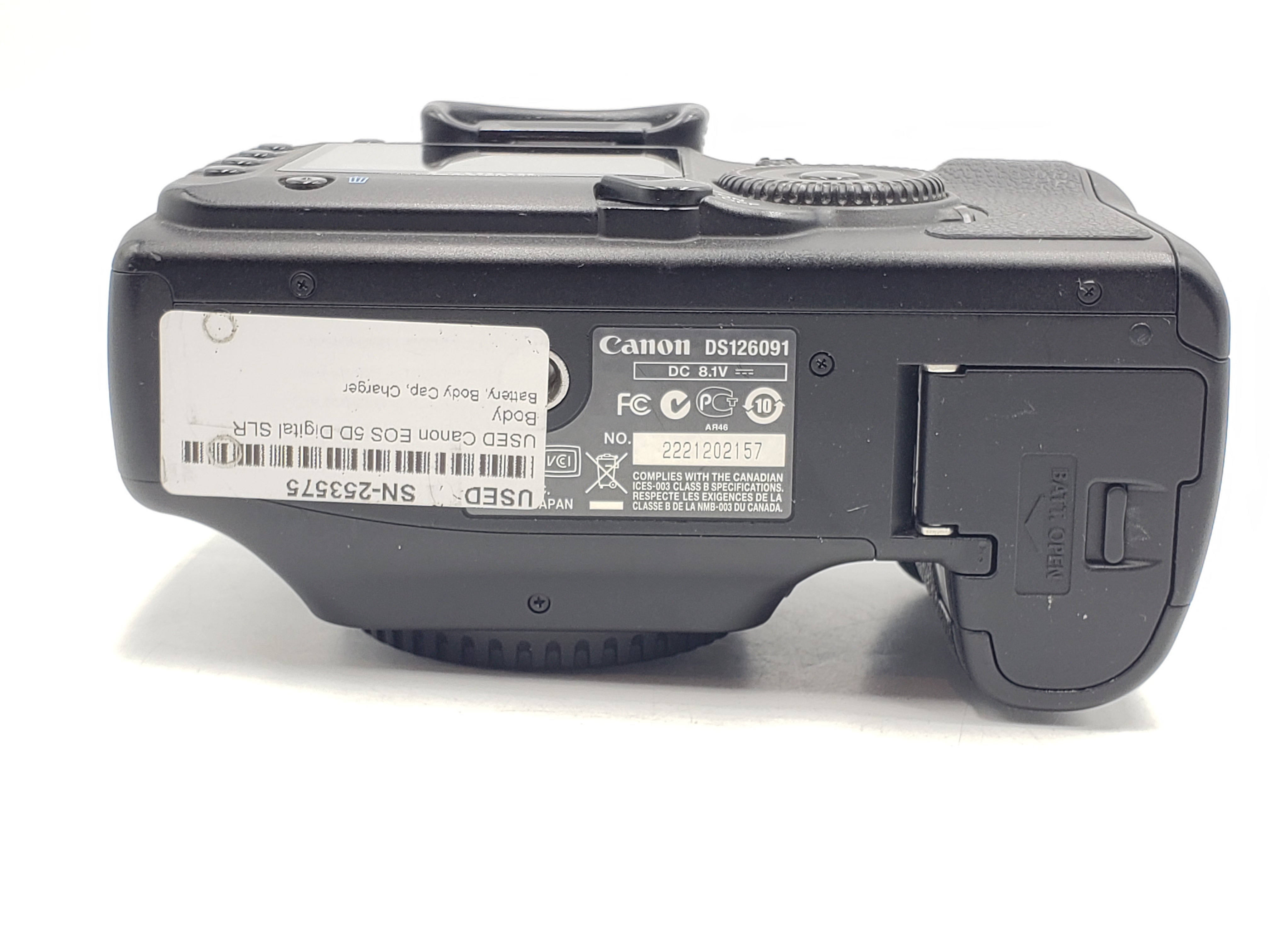 USED Canon EOS 5D Digital SLR Body