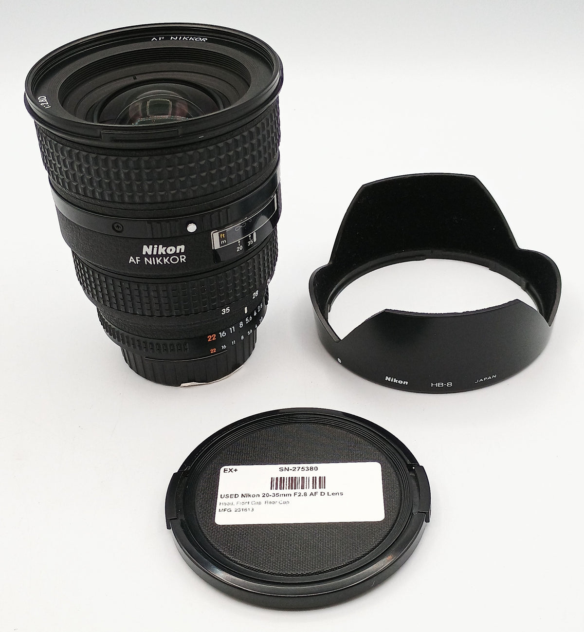 USED Nikon 20-35mm F2.8 AF D Lens