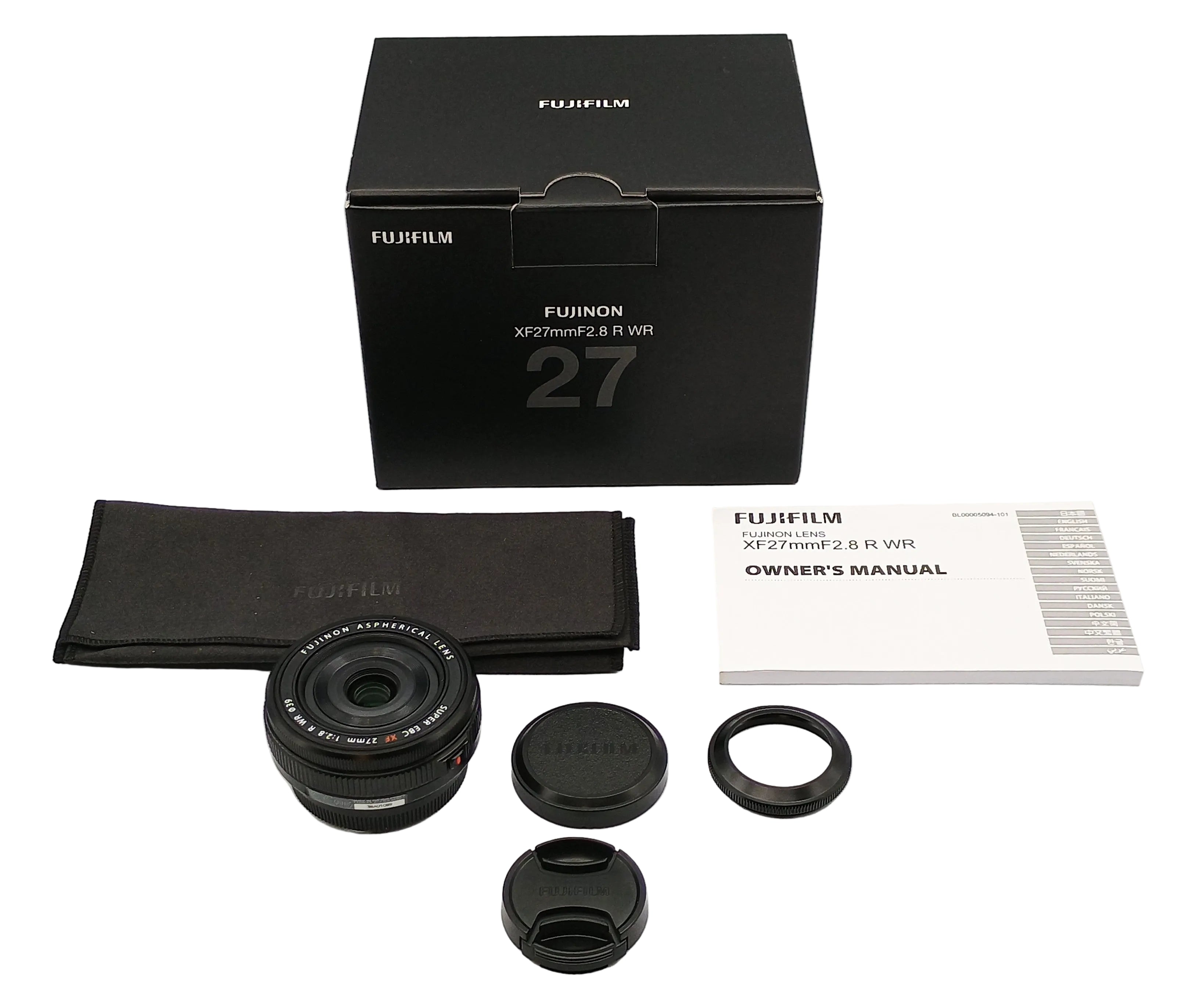 Used Fujifilm XF 27mm F2.8 R WR Lens