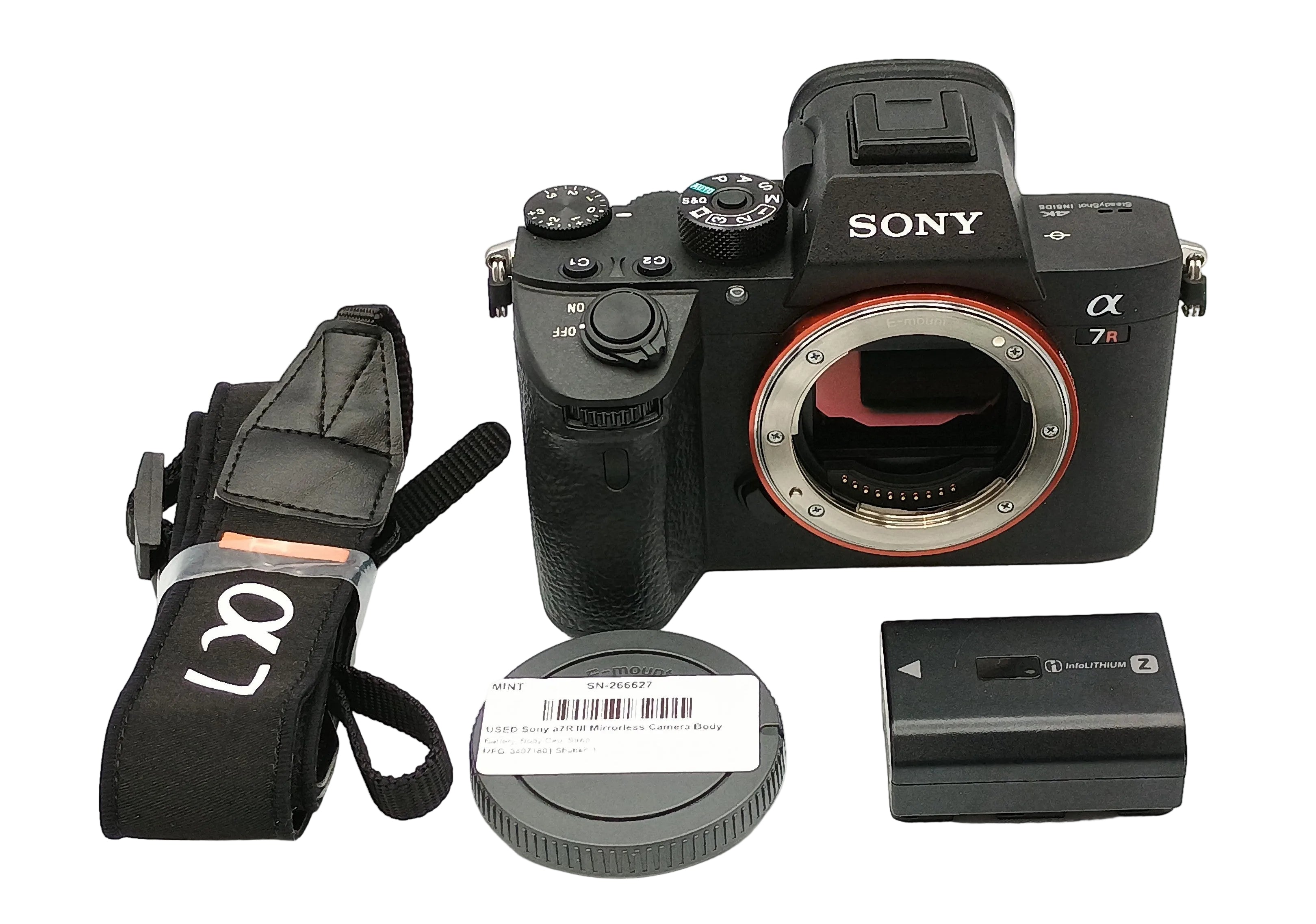 USED Sony a7R III Mirrorless Camera Body