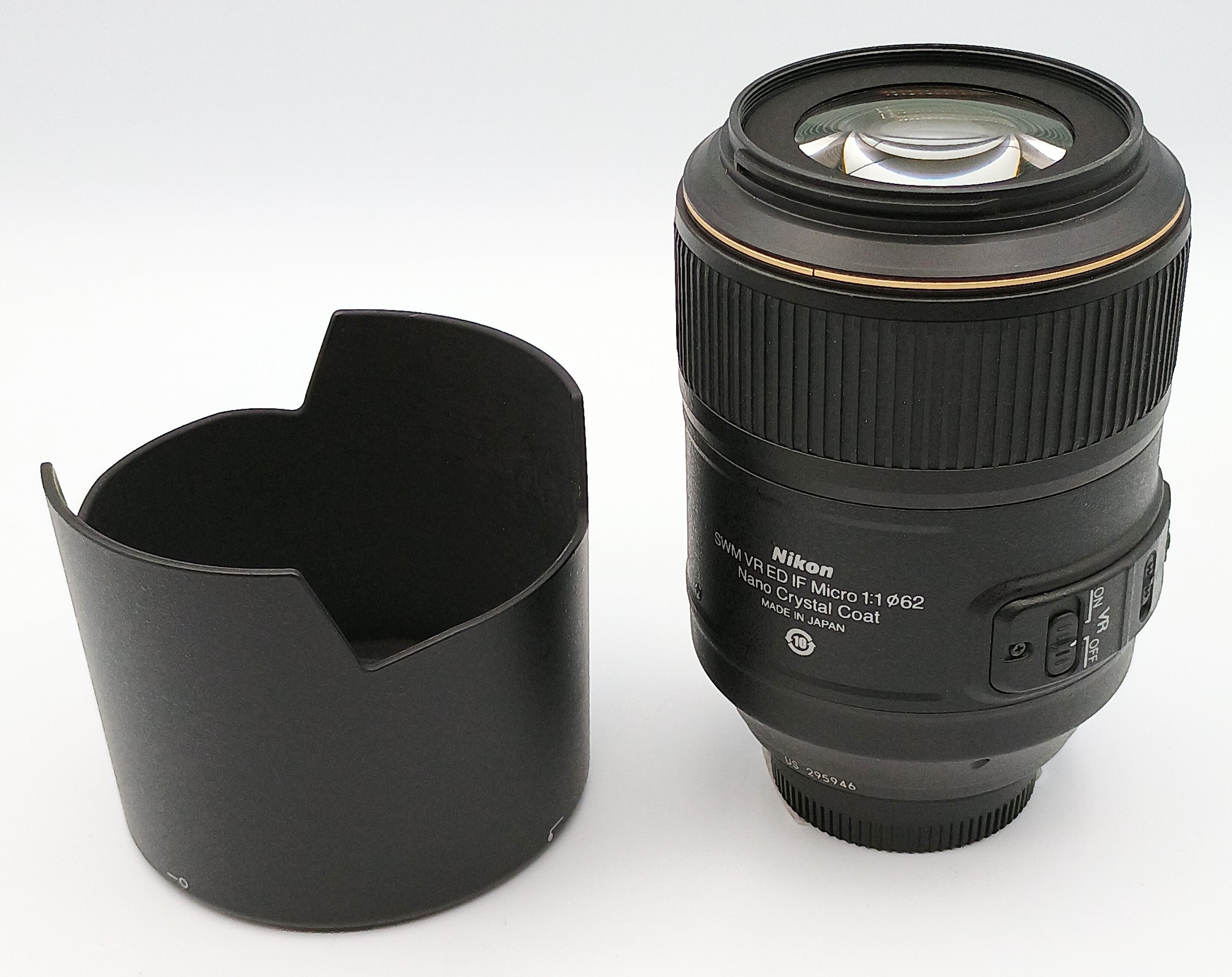 USED Nikon 105mm f2.8 G ED AF-S VR Micro Lens