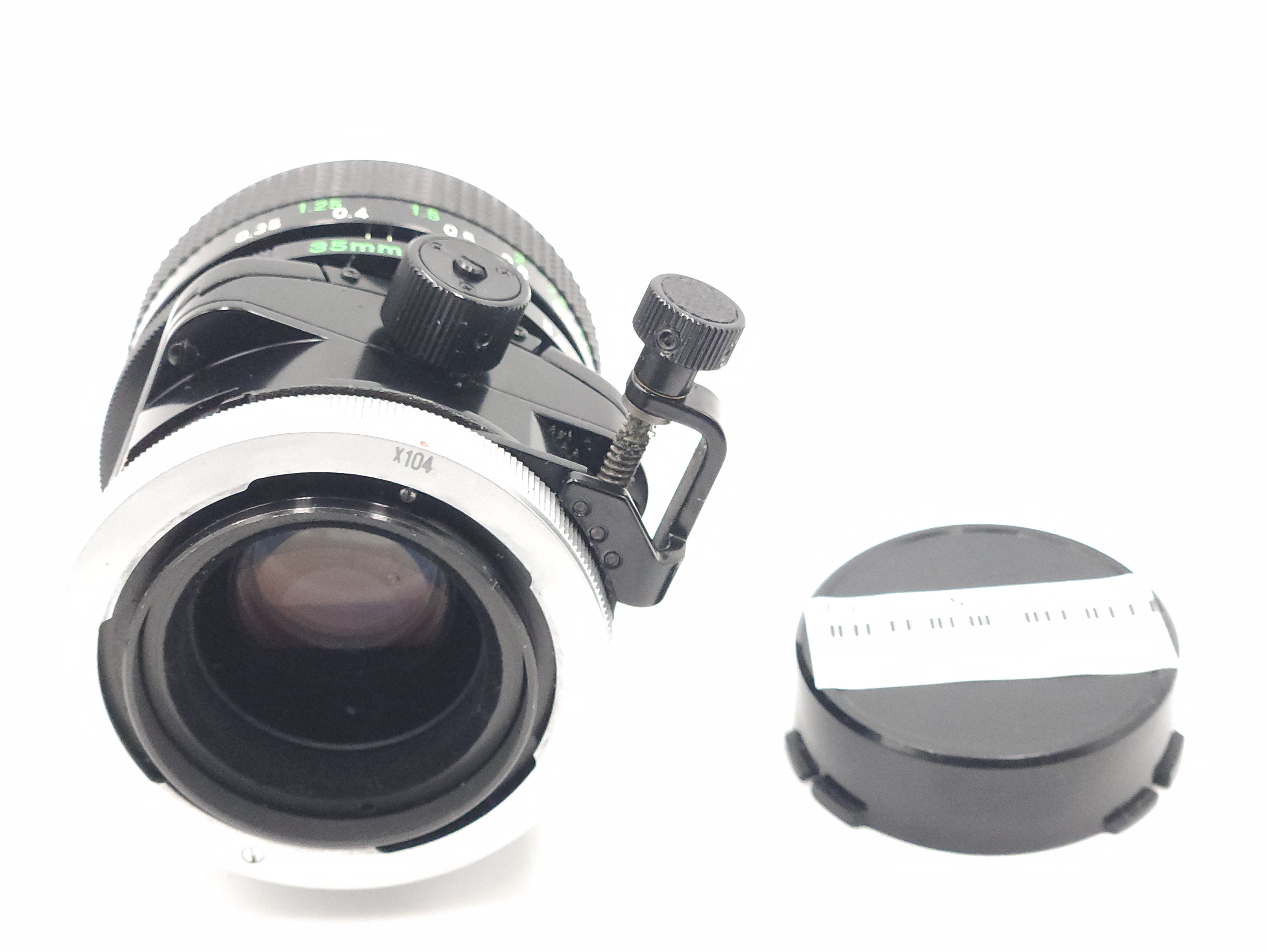 Used Canon FD 35mm f2.8 TS Tilt-Shift Lens w/Tripod Extension & Case