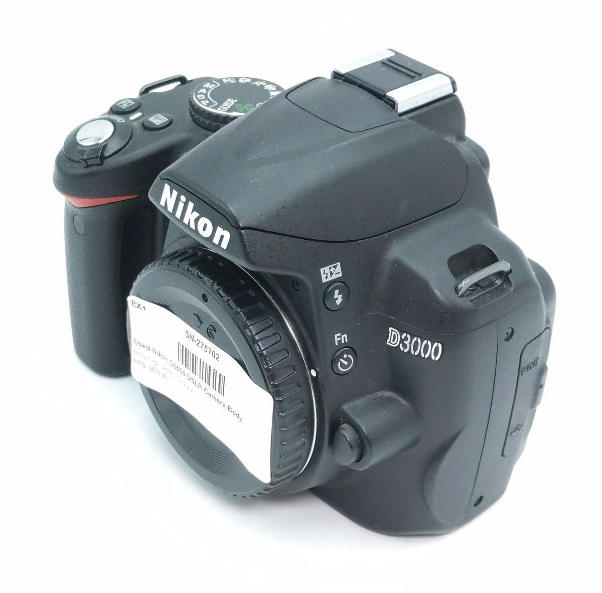 Used Nikon D3000 DSLR Camera Body