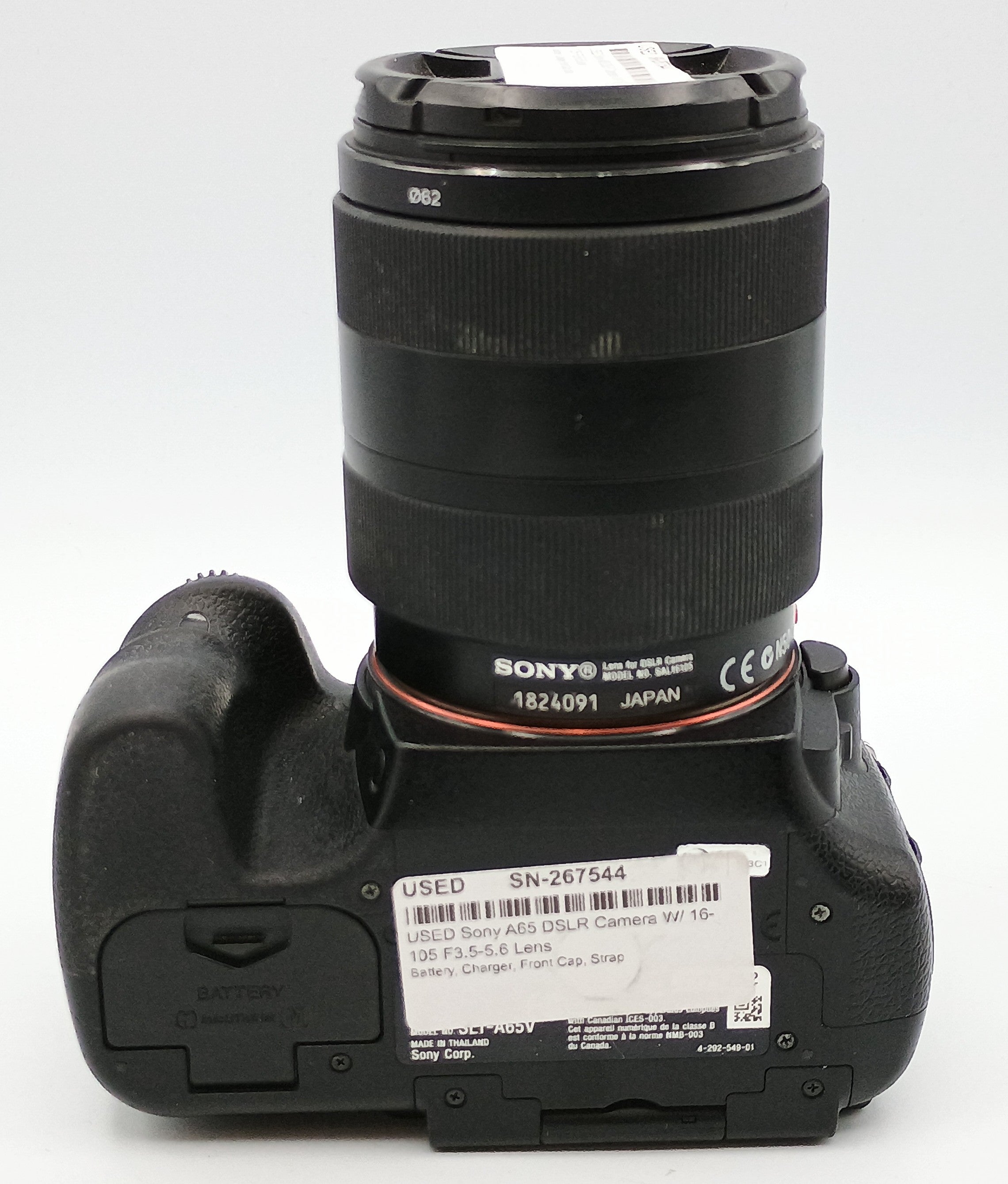 USED Sony A65 DSLR Camera W/ 16-105 F3.5-5.6 Lens
