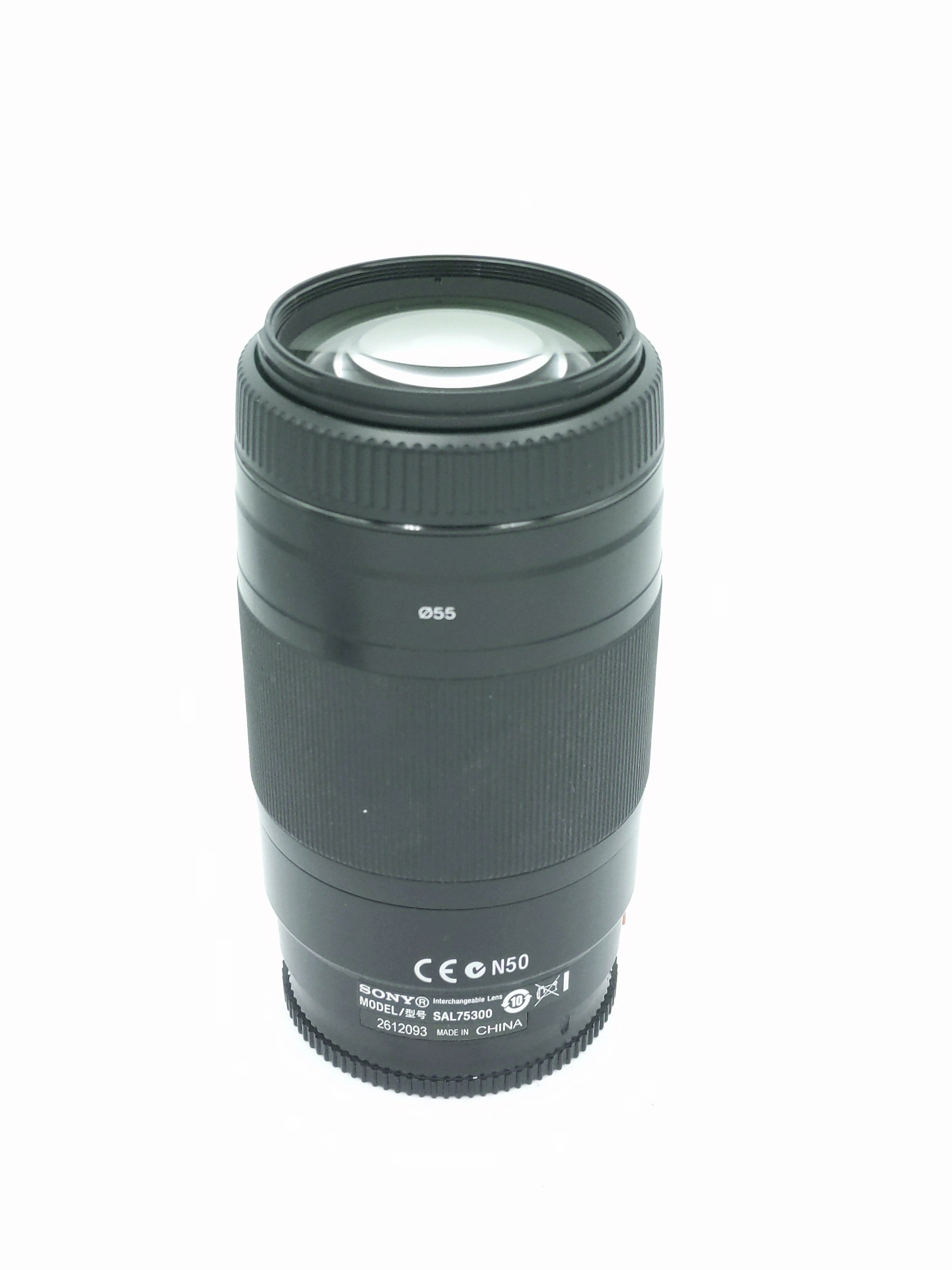 USED Sony 75-300mm F4.5-5.6 Lens (A Mount)