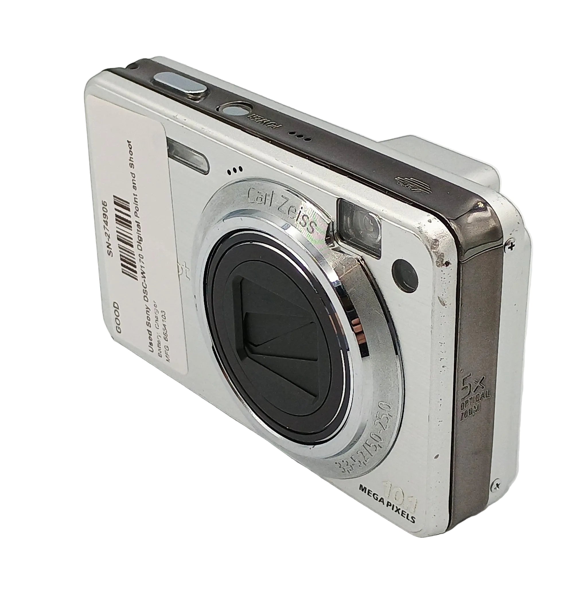 Used Sony DSC-W170 Digital Point and Shoot