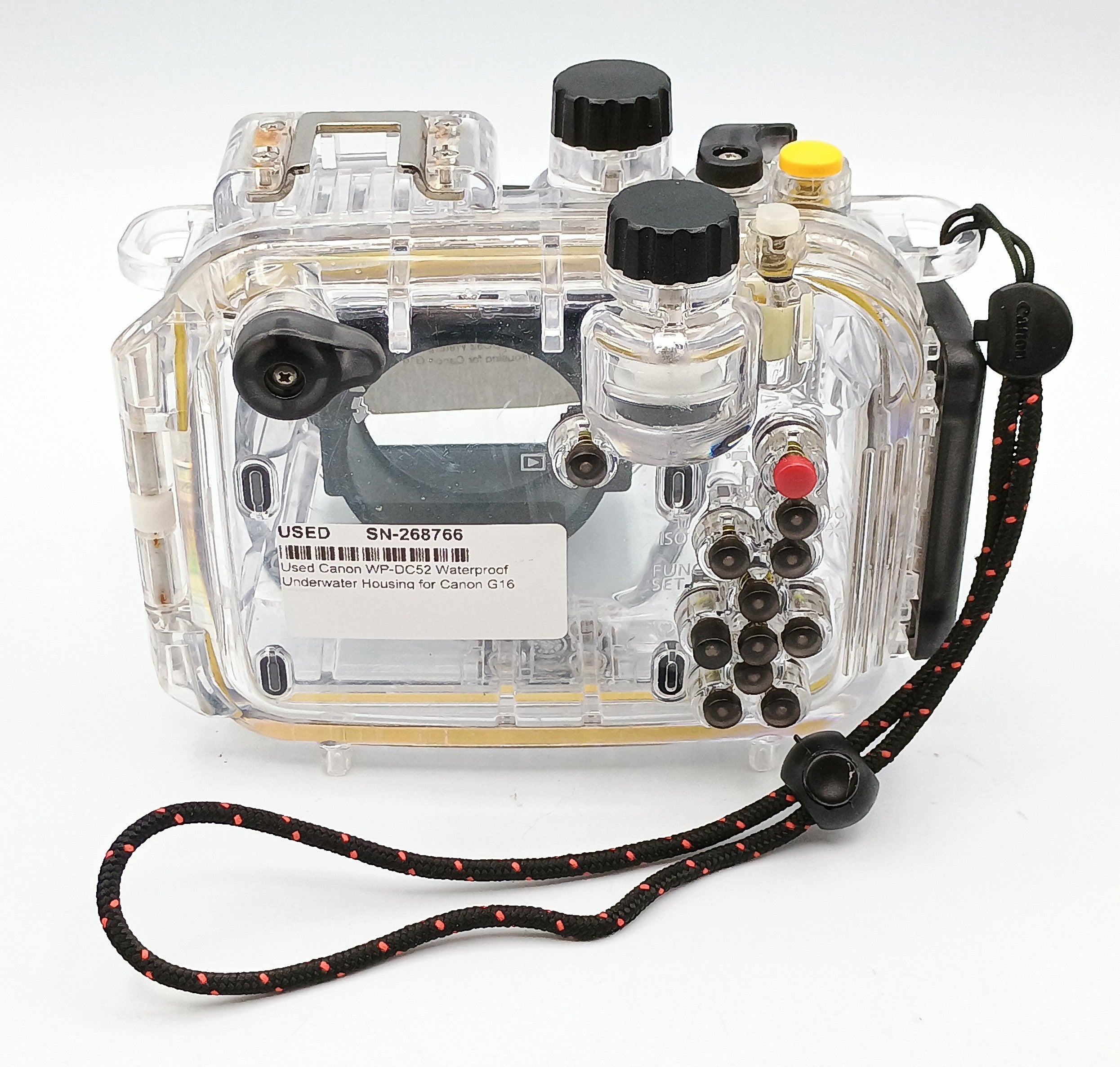 Used Canon WP-DC52 Waterproof Underwater Housing for Canon G16 Camera