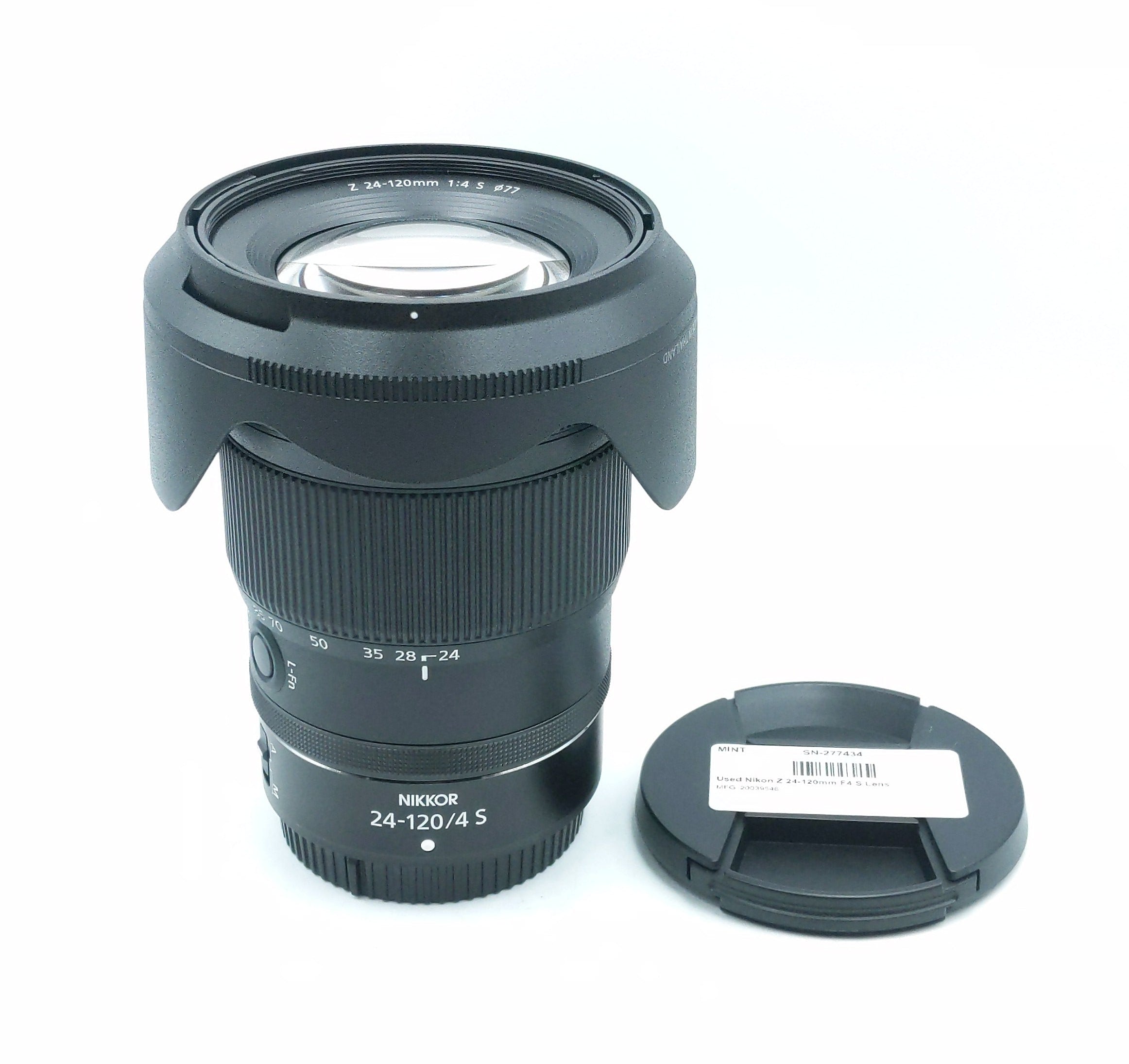 Used Nikon Z 24-120mm F4 S Lens