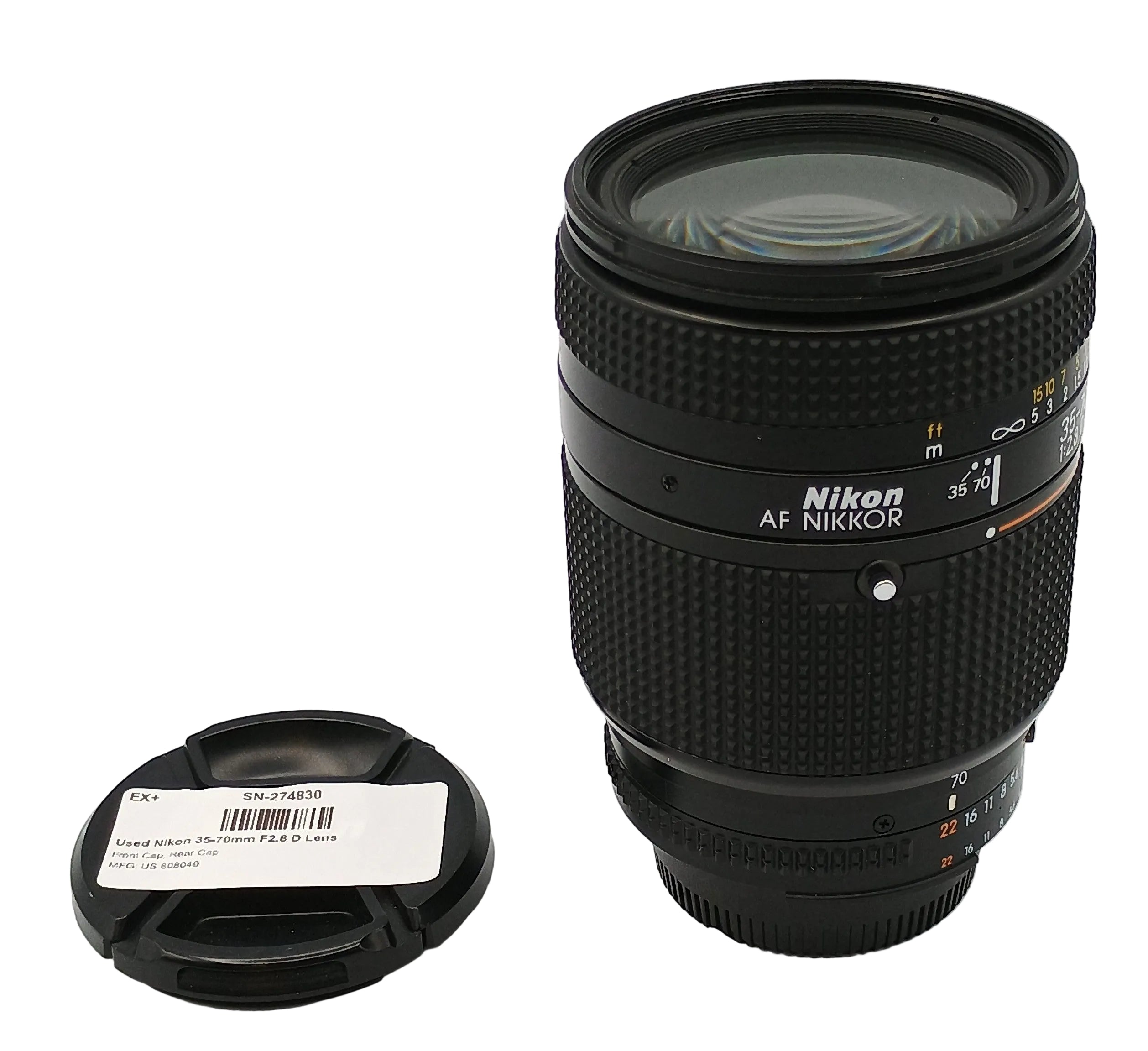 Used Nikon 35-70mm F2.8 D Lens