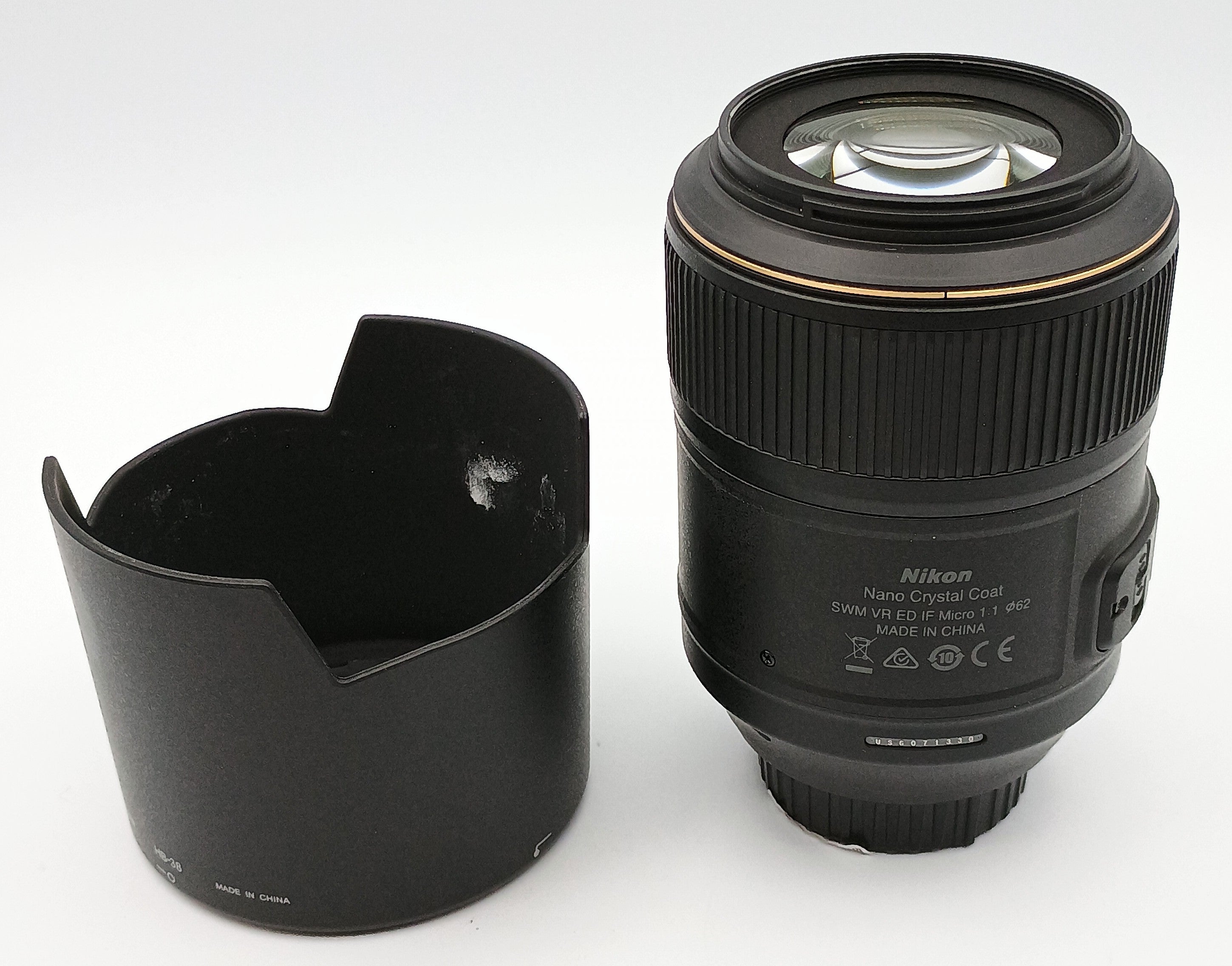 USED Nikon 105mm f2.8 G ED AF-S VR Micro Lens