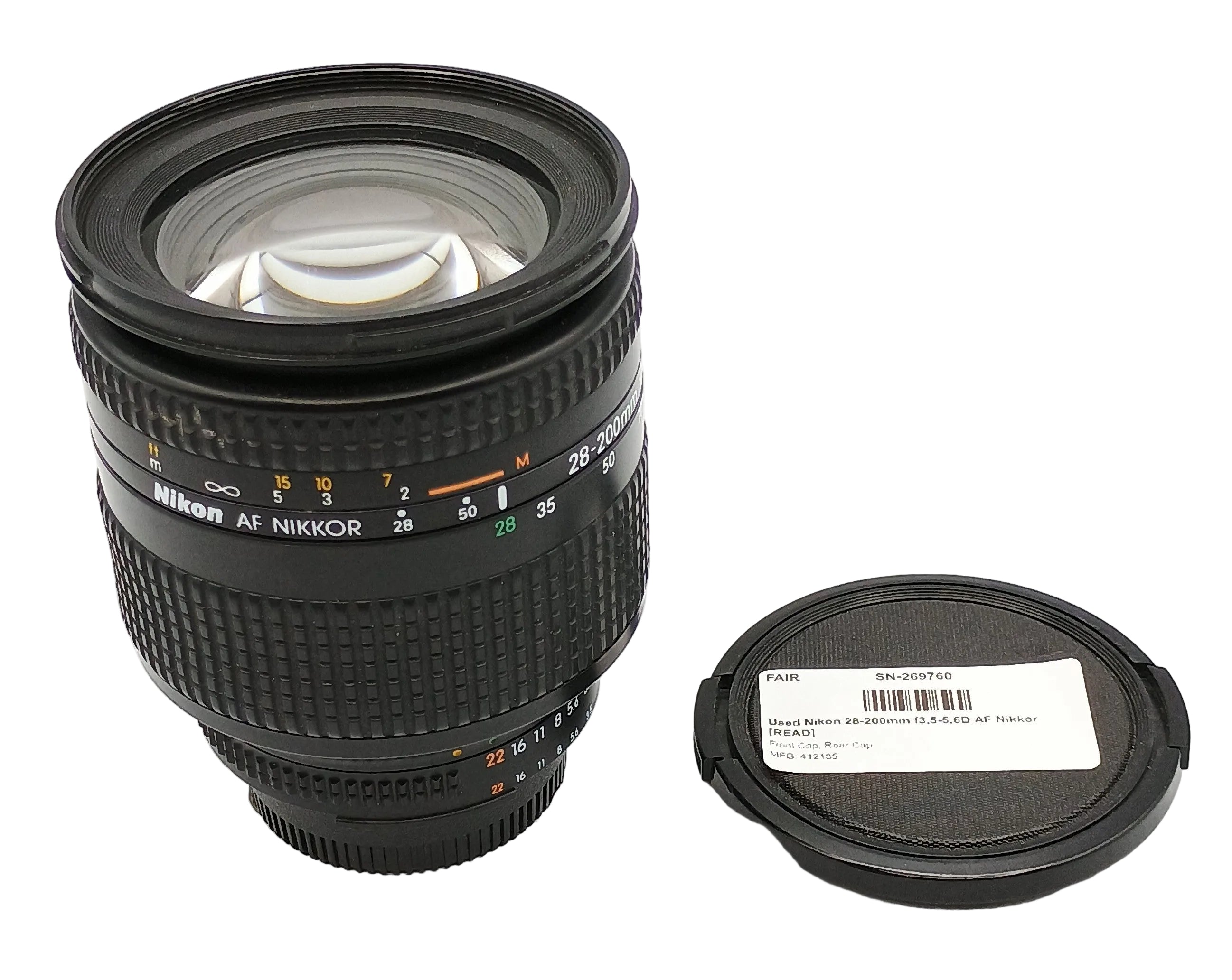 Used Nikon 28-200mm f3.5-5.6D AF Nikkor [READ]