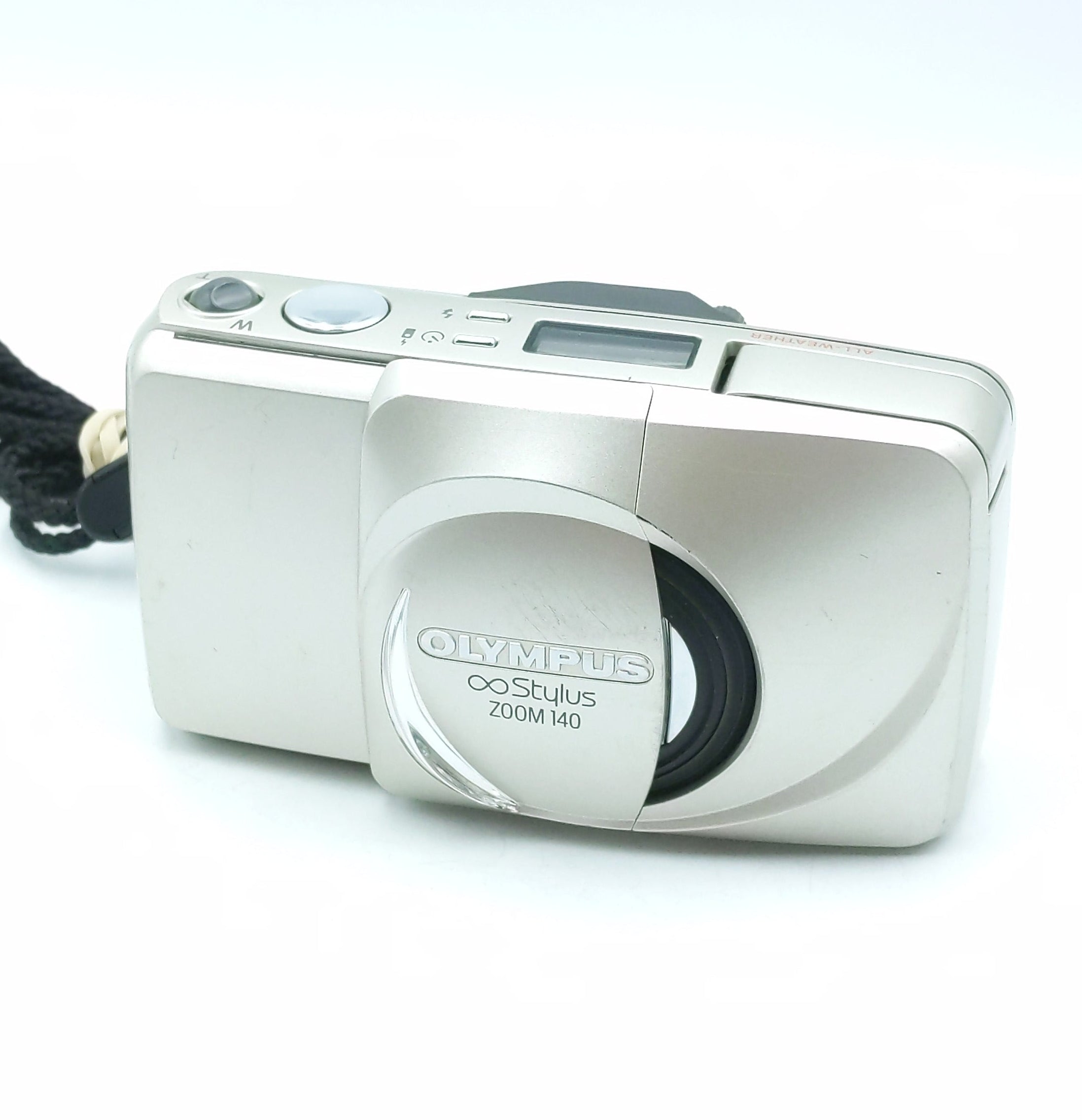 USED Olympus Stylus Zoom 140 35mm Film Point and Shoot Camera