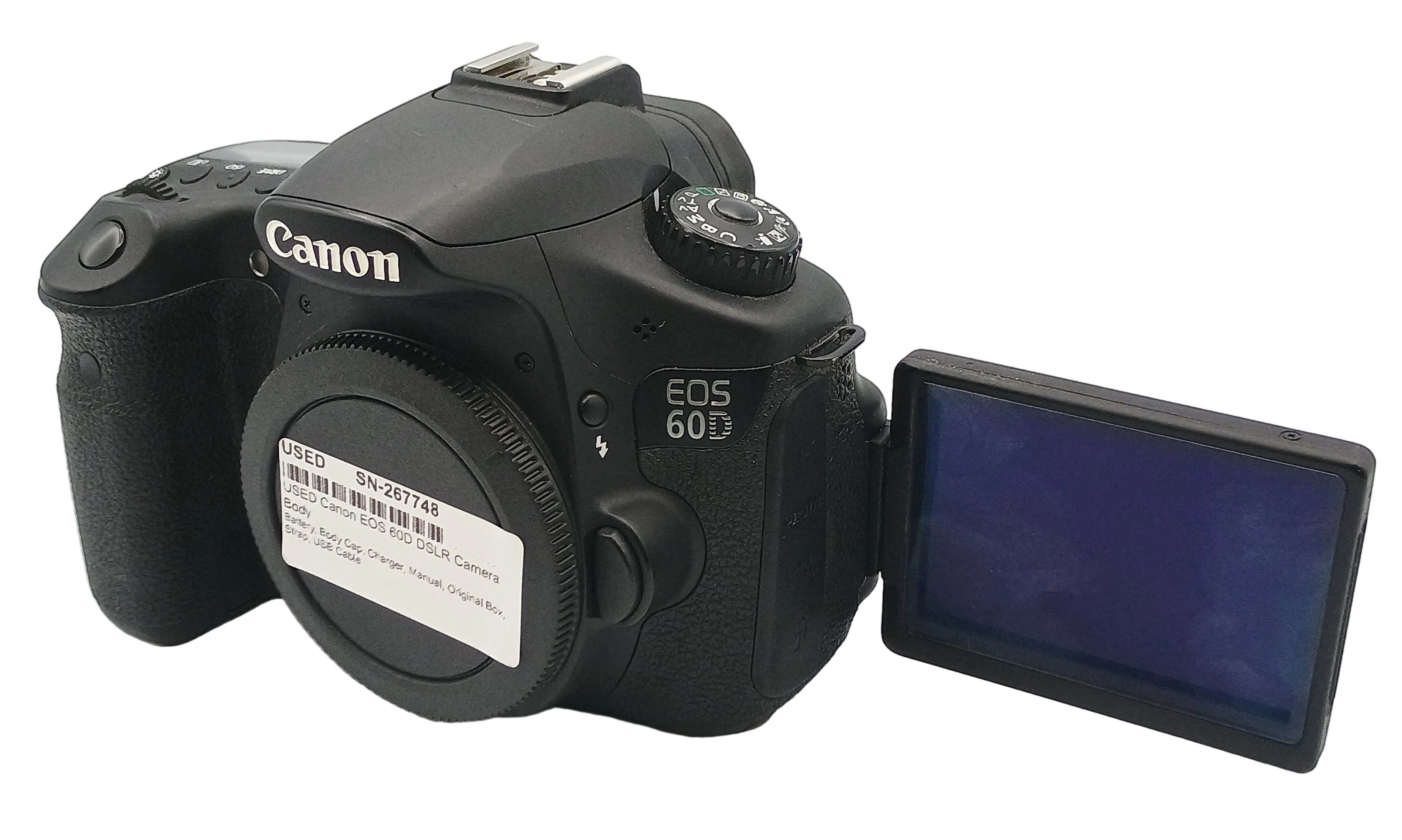 USED Canon EOS 60D DSLR Camera Body