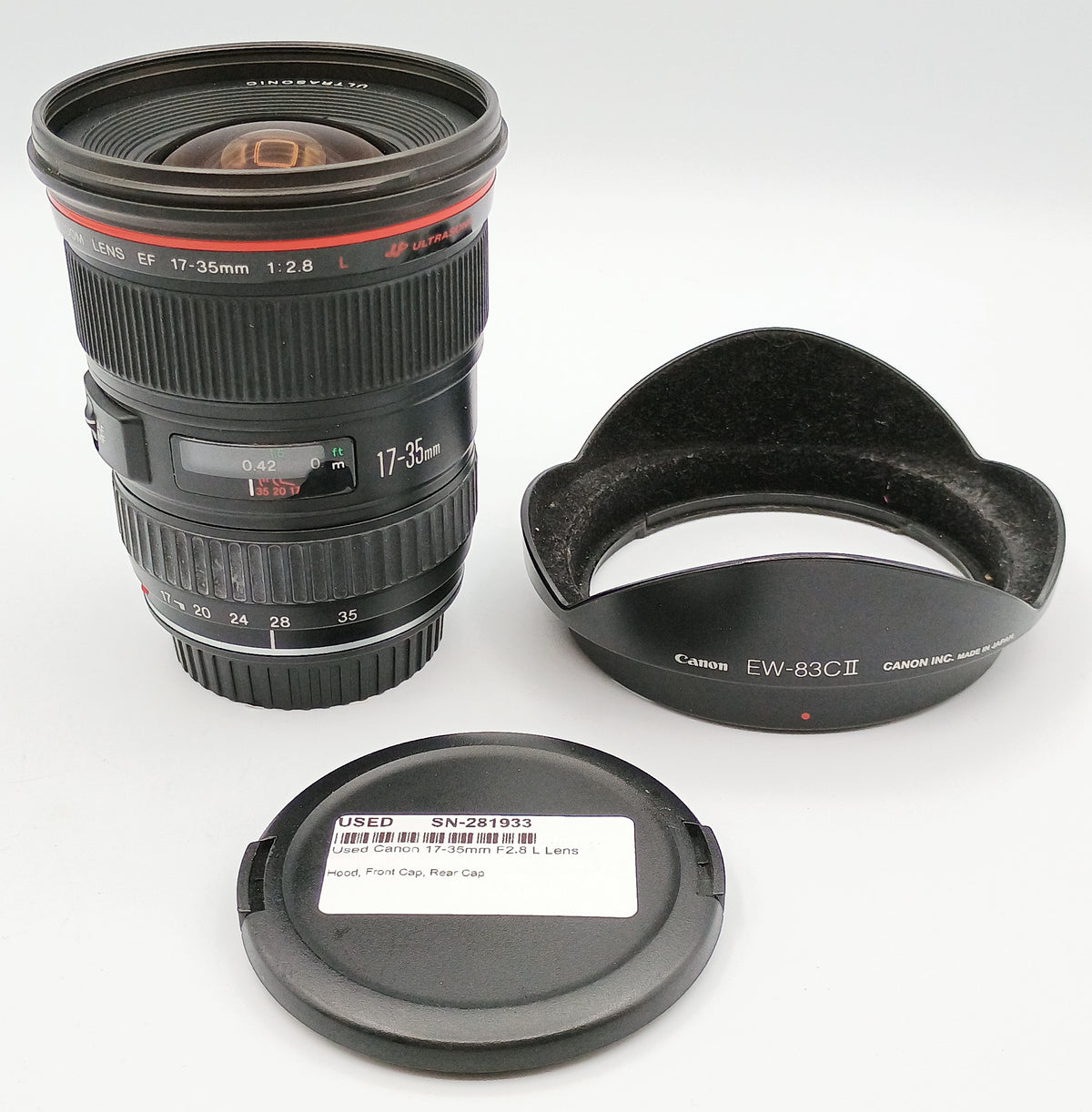 Used Canon 17-35mm F2.8 L Lens