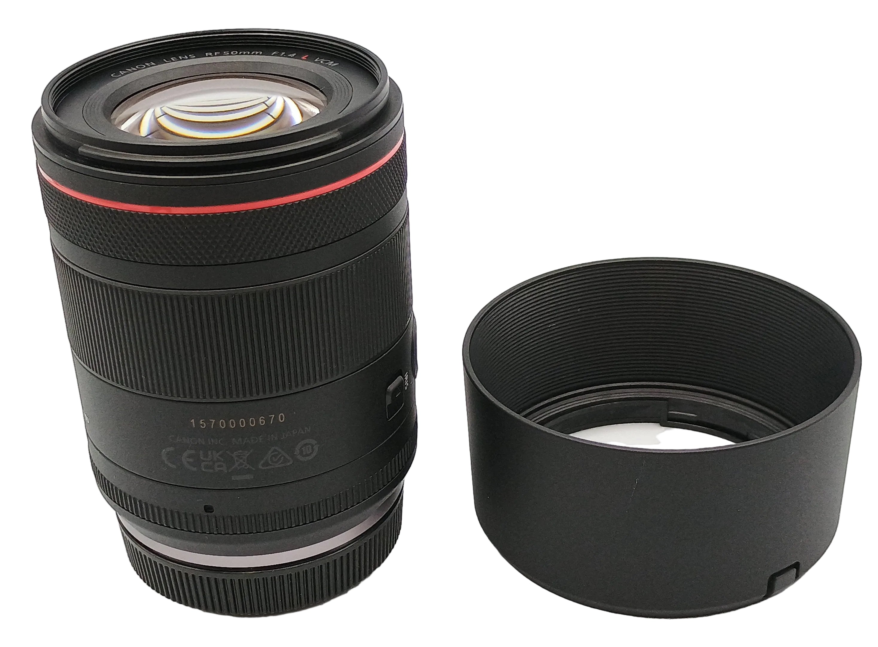Used Canon RF 50mm F1.4 L VCM Lens