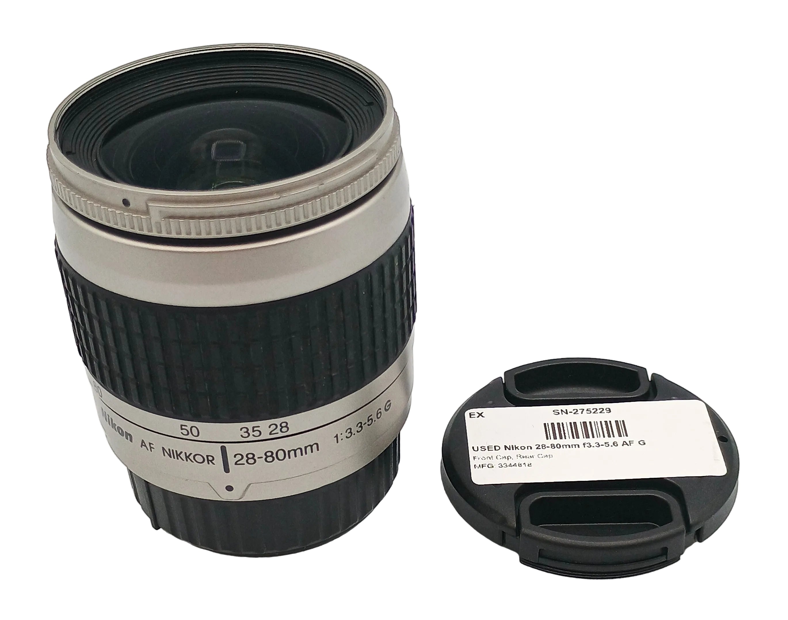 USED Nikon 28-80mm f3.3-5.6 AF G