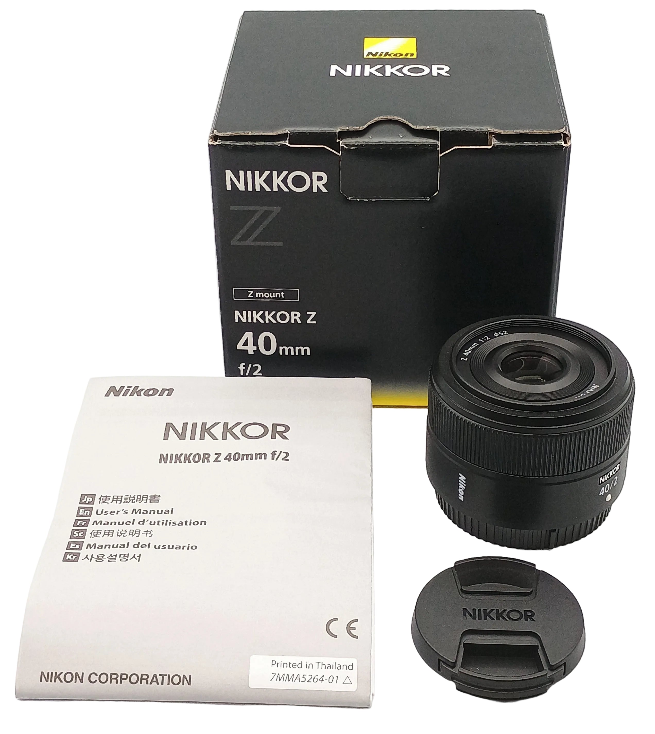 Used Nikon Z 40mm F2 Lens