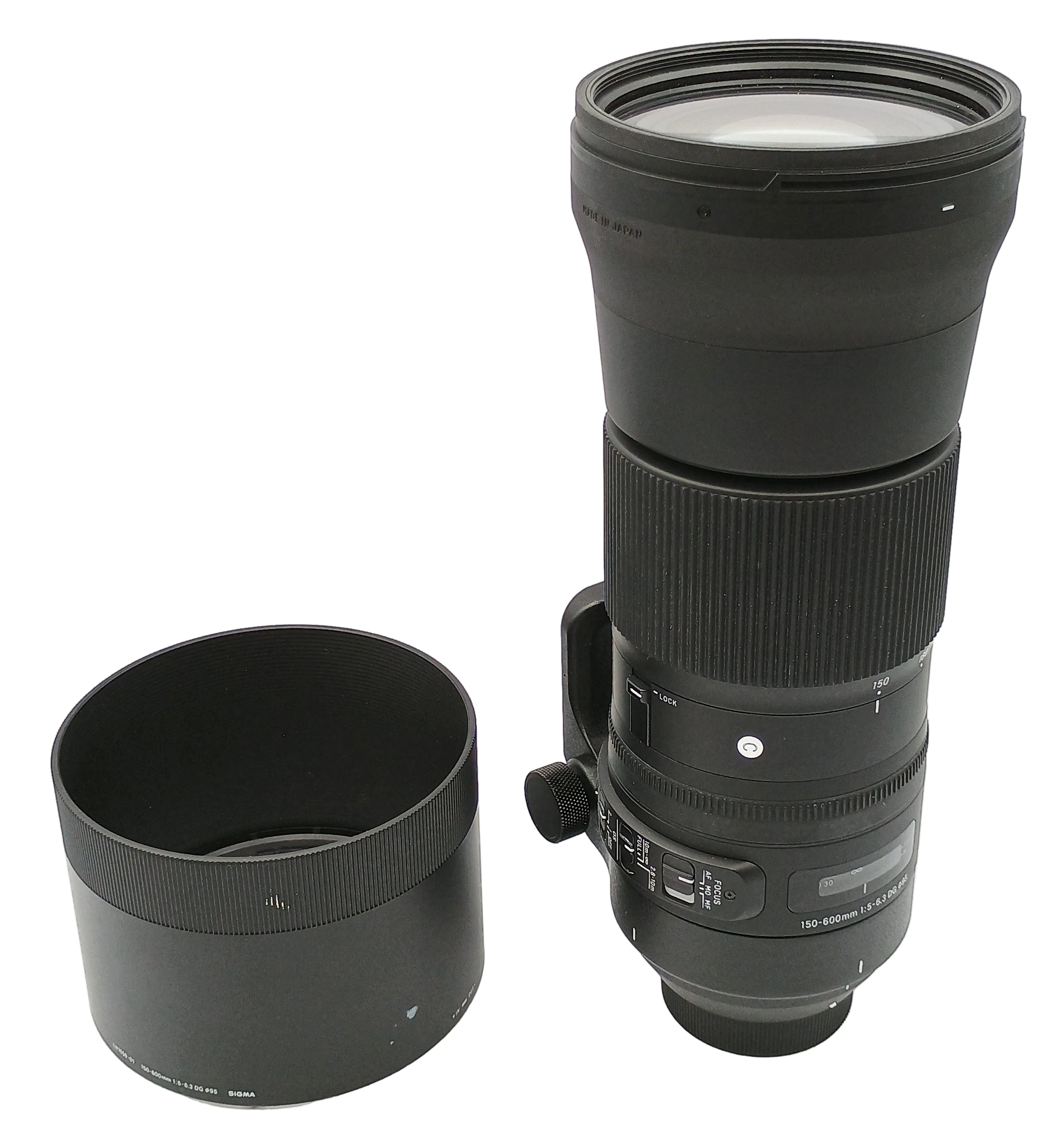 USED Sigma 150-600mm f/5-6.3 DG OS HSM Contemporary Lens for Nikon