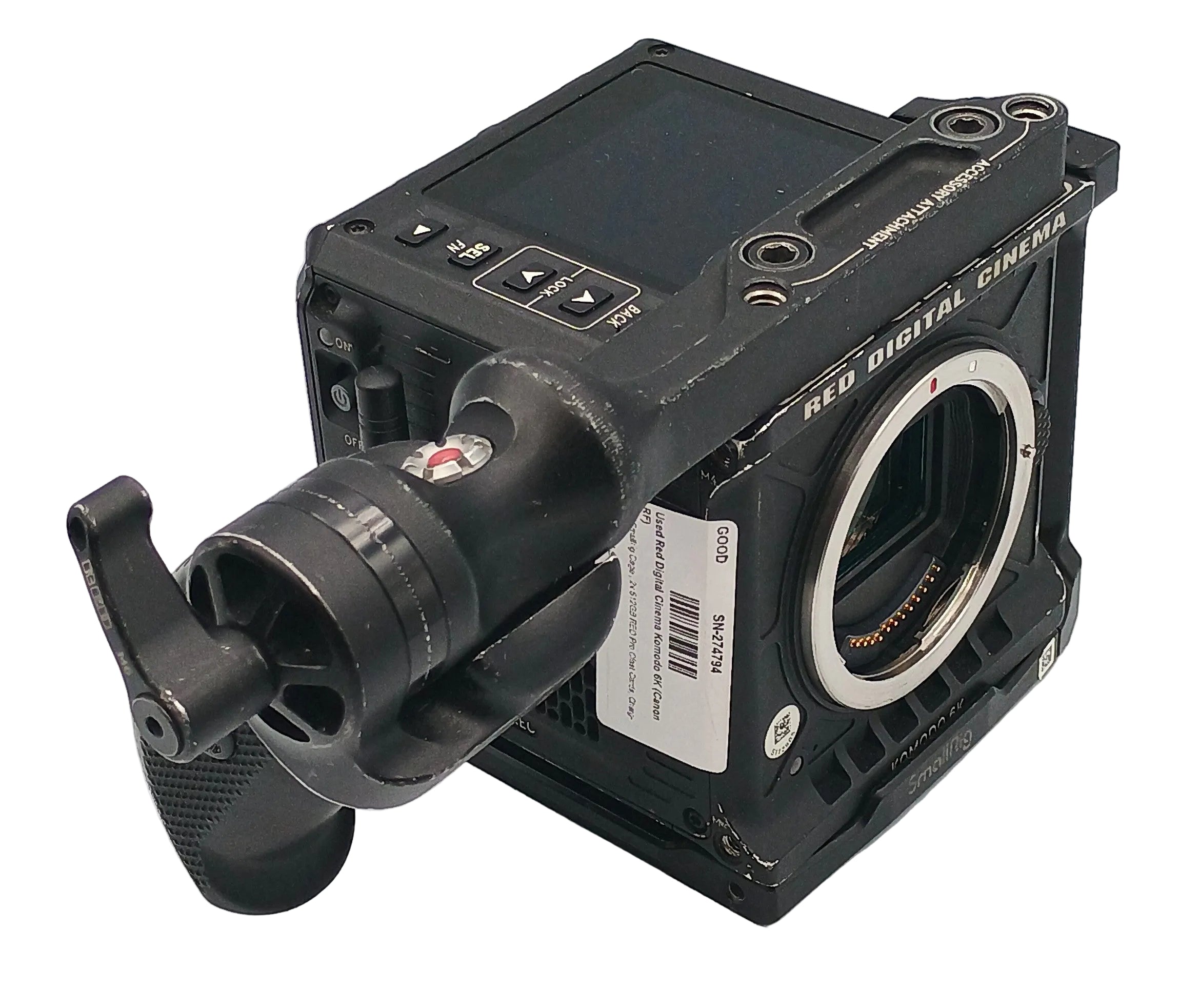 Used Red Digital Cinema Komodo 6K (Canon RF)