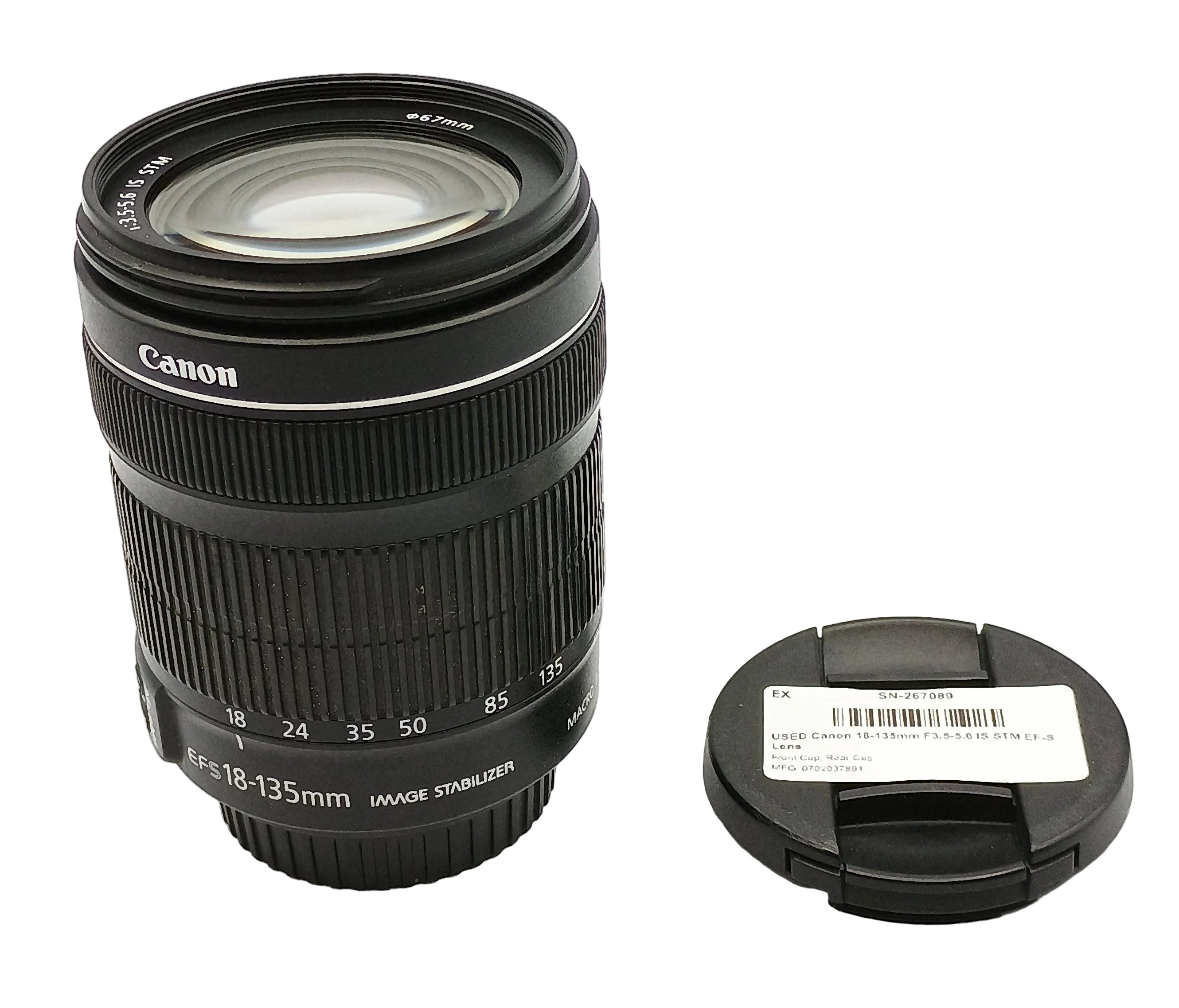 USED Canon 18-135mm F3.5-5.6 IS STM EF-S Lens