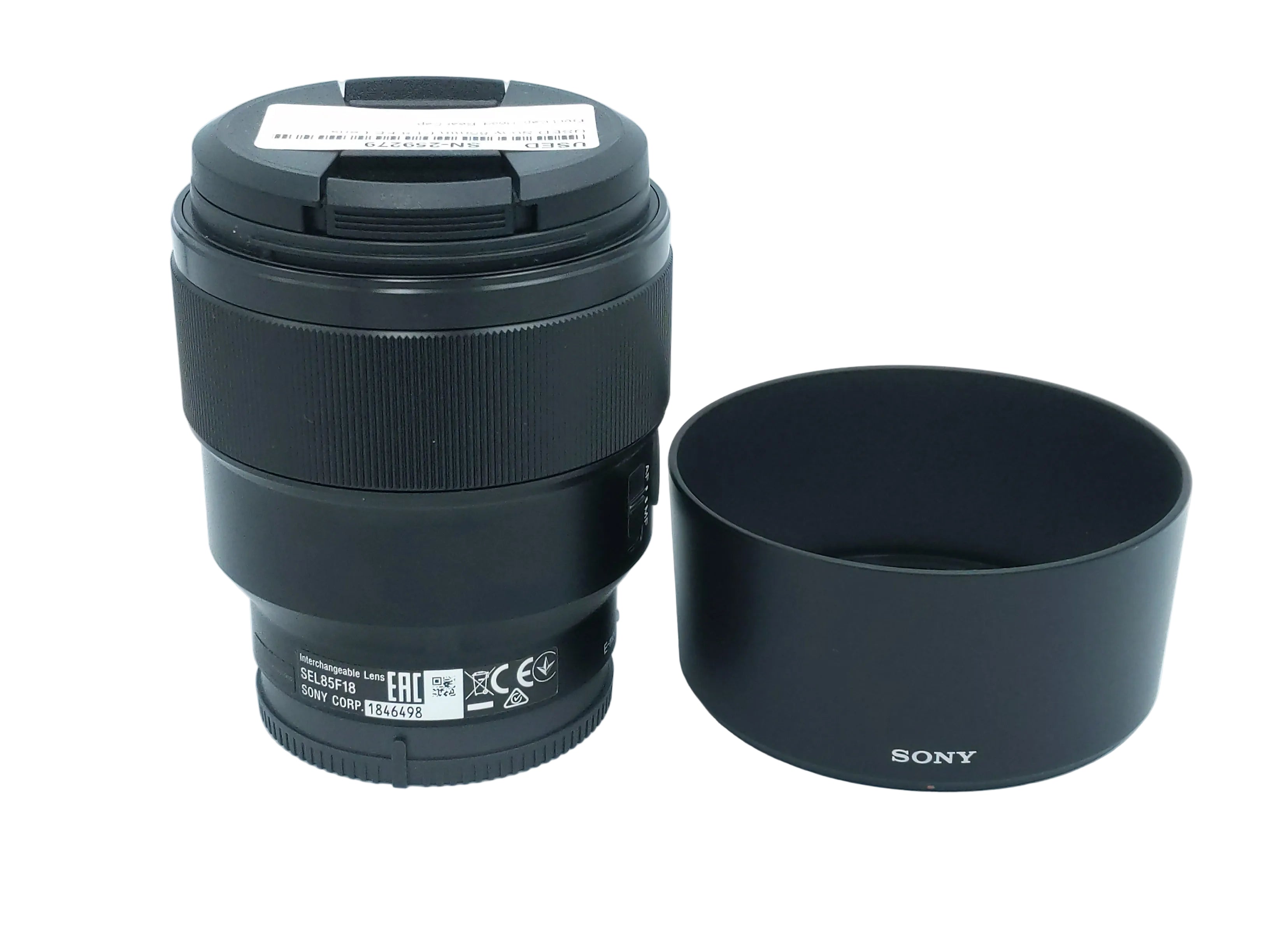 USED Sony 85mm f/1.8 FE Lens