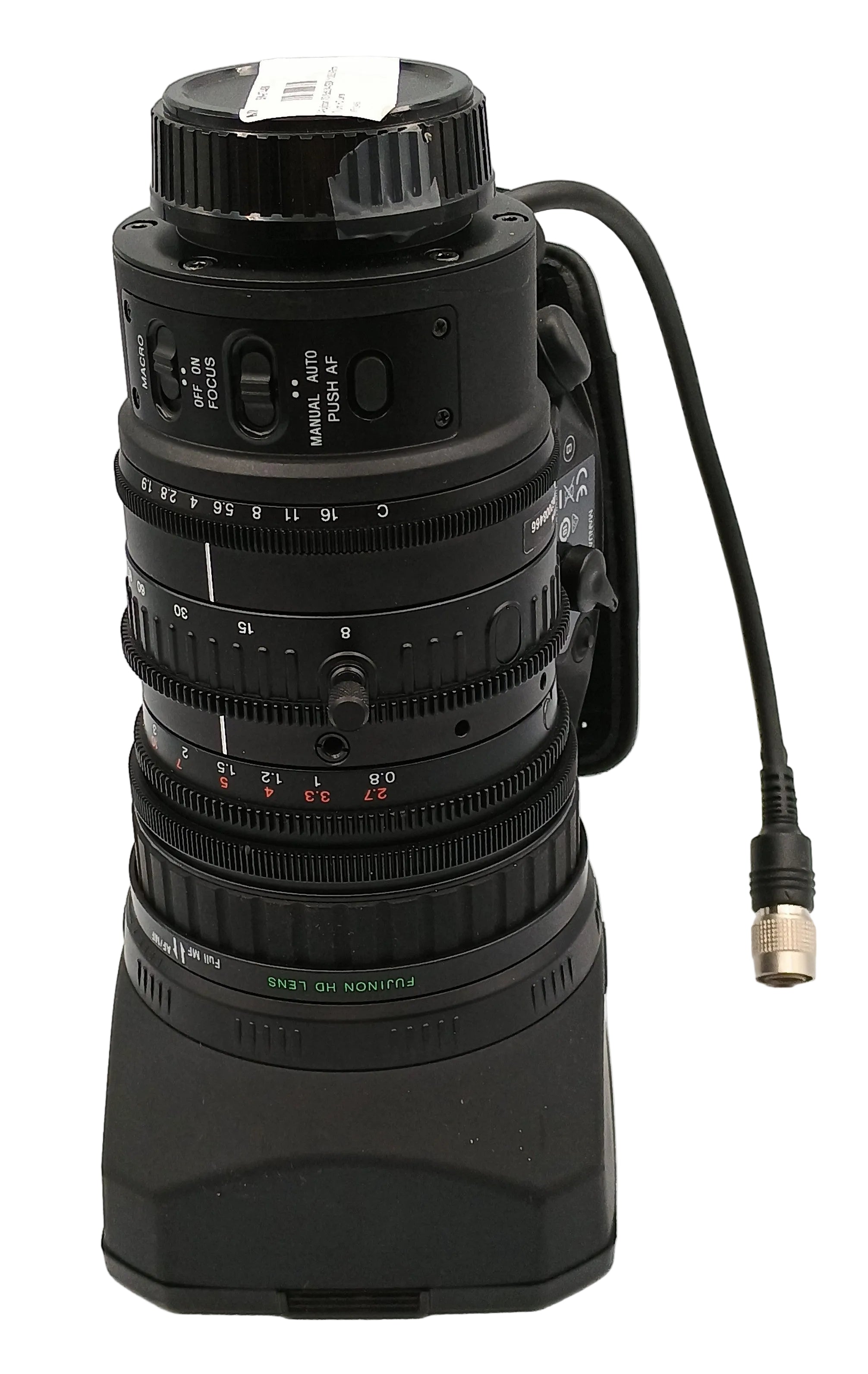 USED Fujinon XS16x5.8A-XB8A 1:1.9/5.8-93mm 1/2" Mount HD Lens