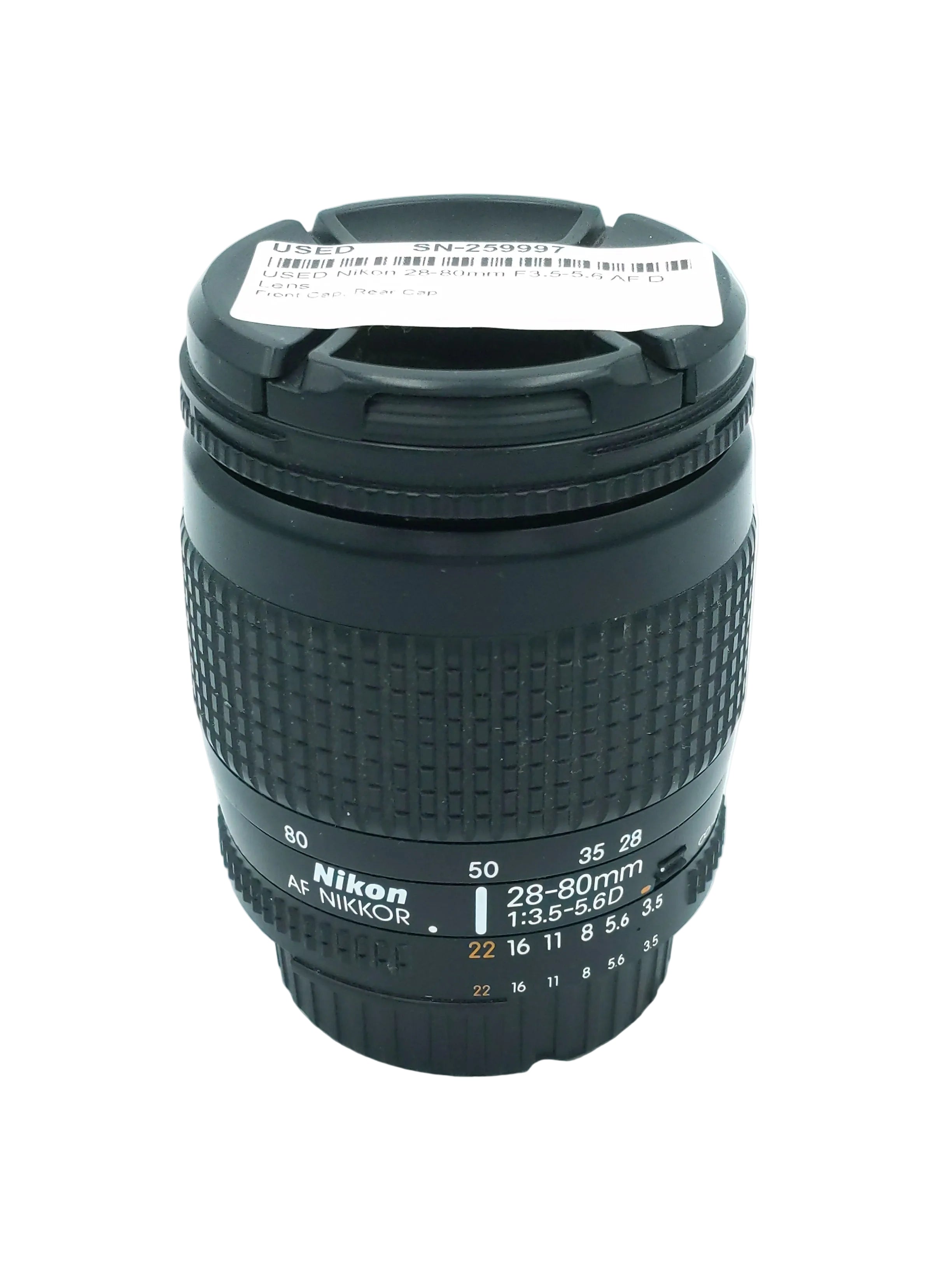 USED Nikon 28-80mm F3.5-5.6 AF D Lens