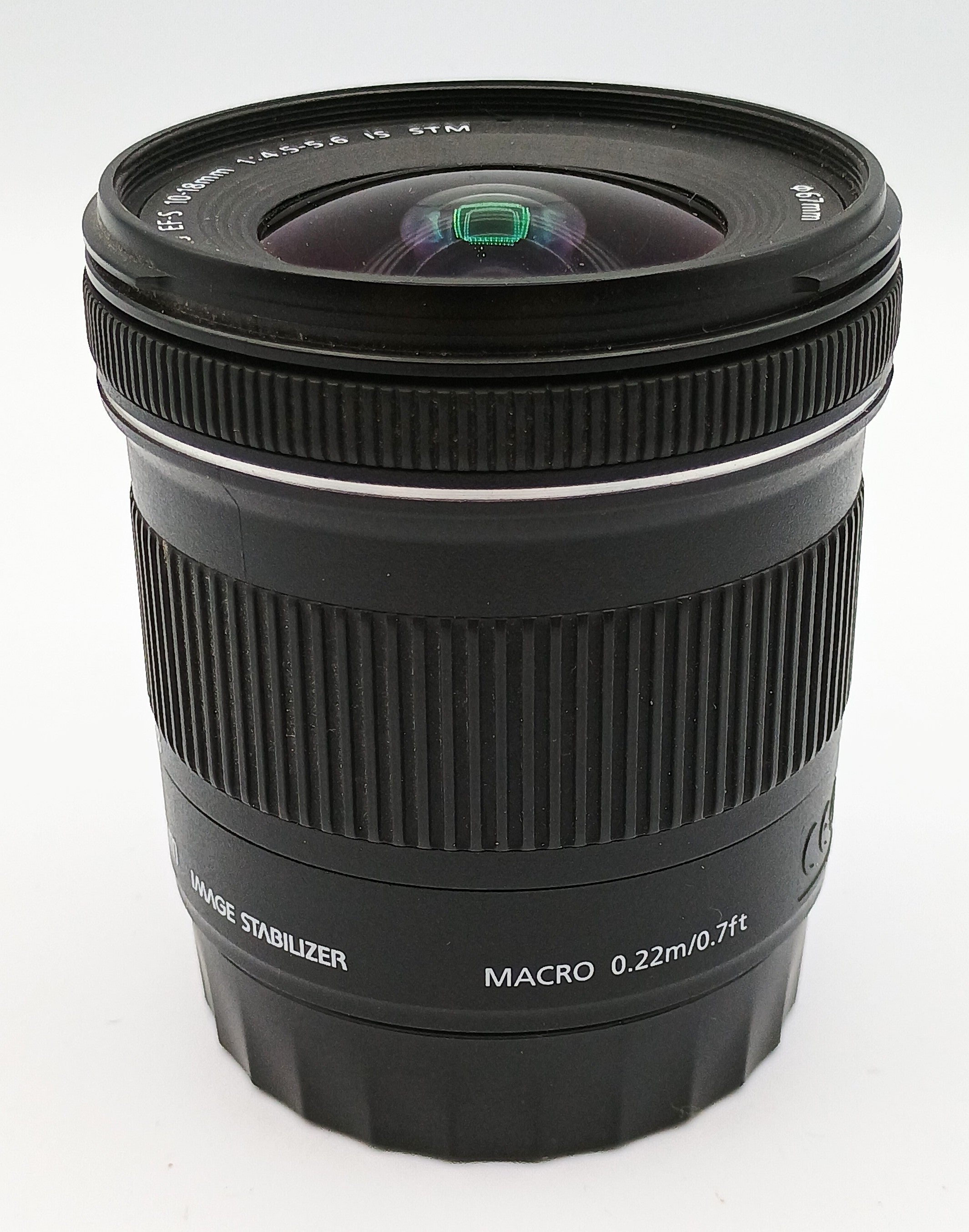 USED Canon EF-S 10-18mm f4.5-5.6 IS STM Lens