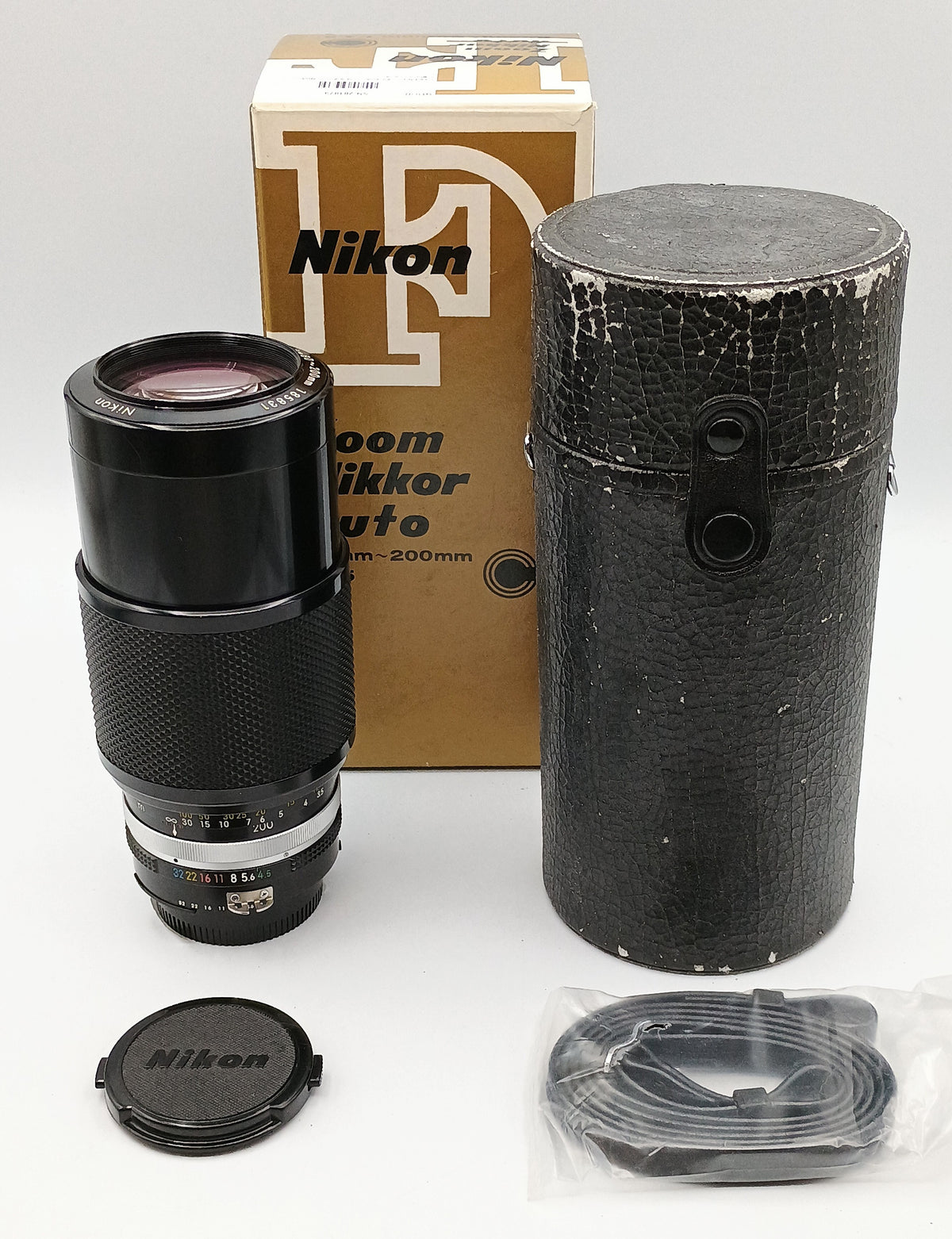 Used Nikon 80-200mm f4.5 Zoom Nikkor F-Mount Lens